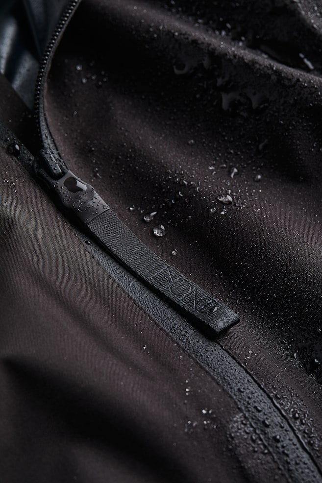 StormMove™ Rain jacket - Black/Light blue/Patterned - 6