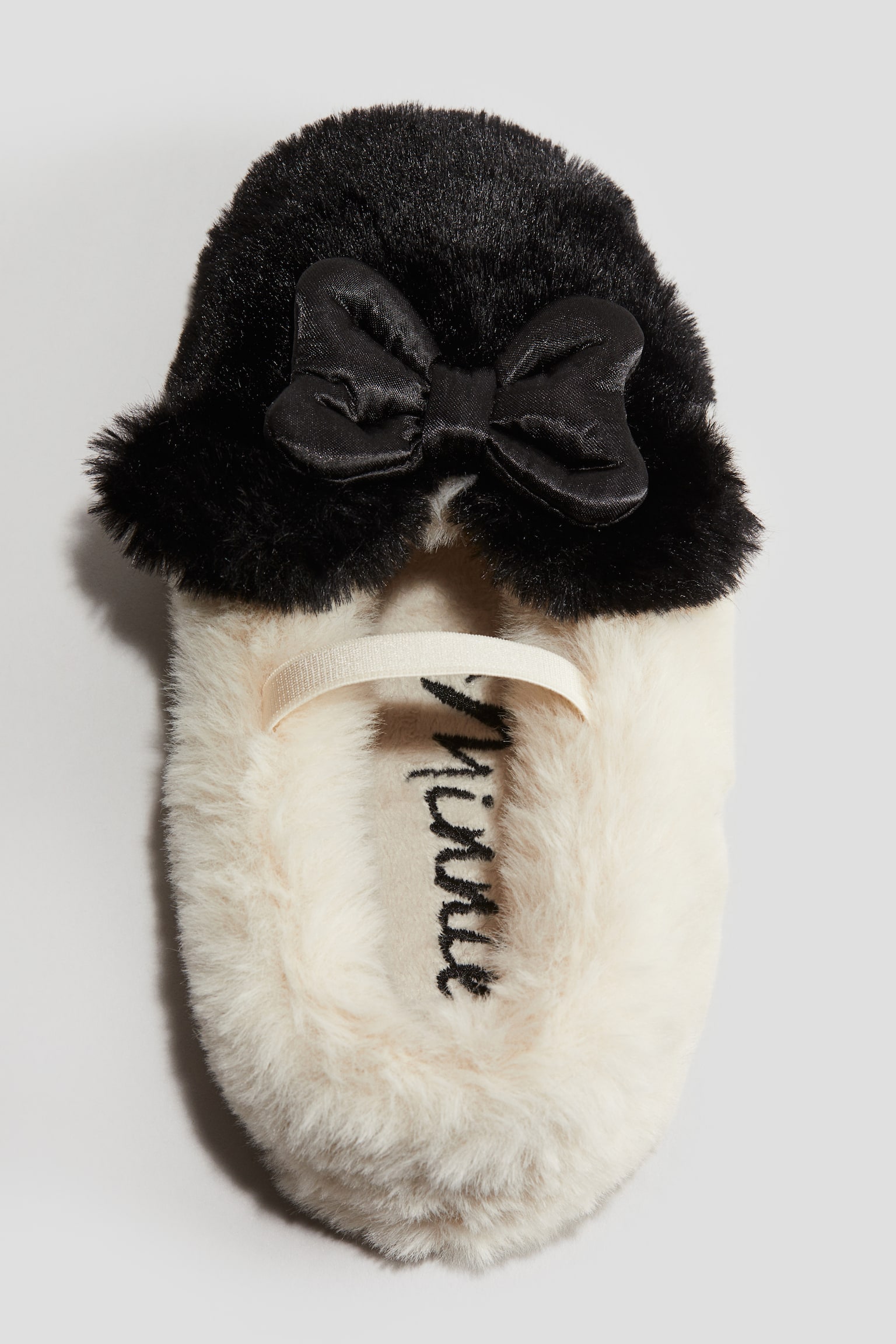 Fluffy slippers - Cream/Minnie Mouse - 3