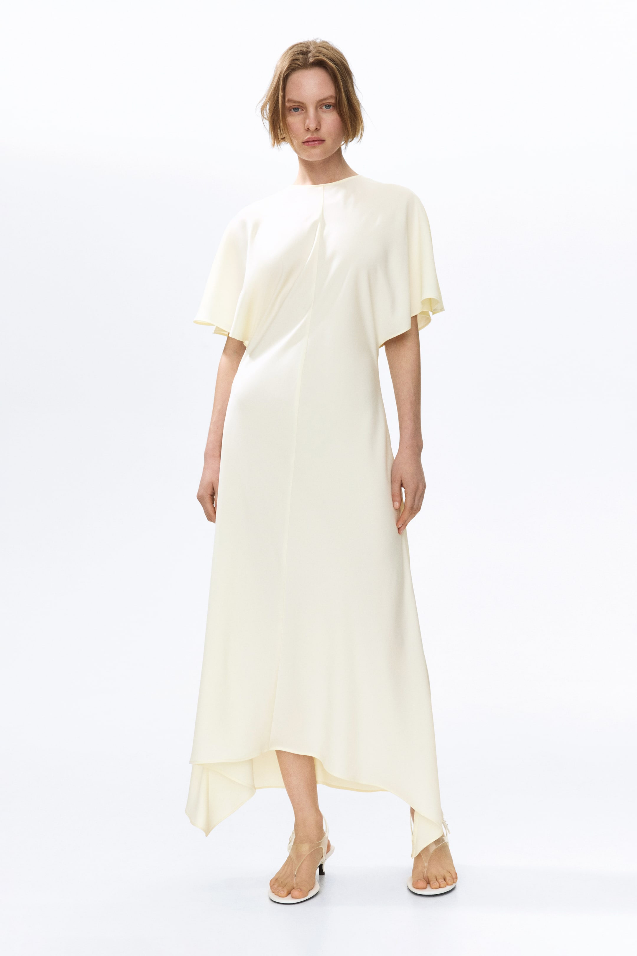 Satin Midi Dress