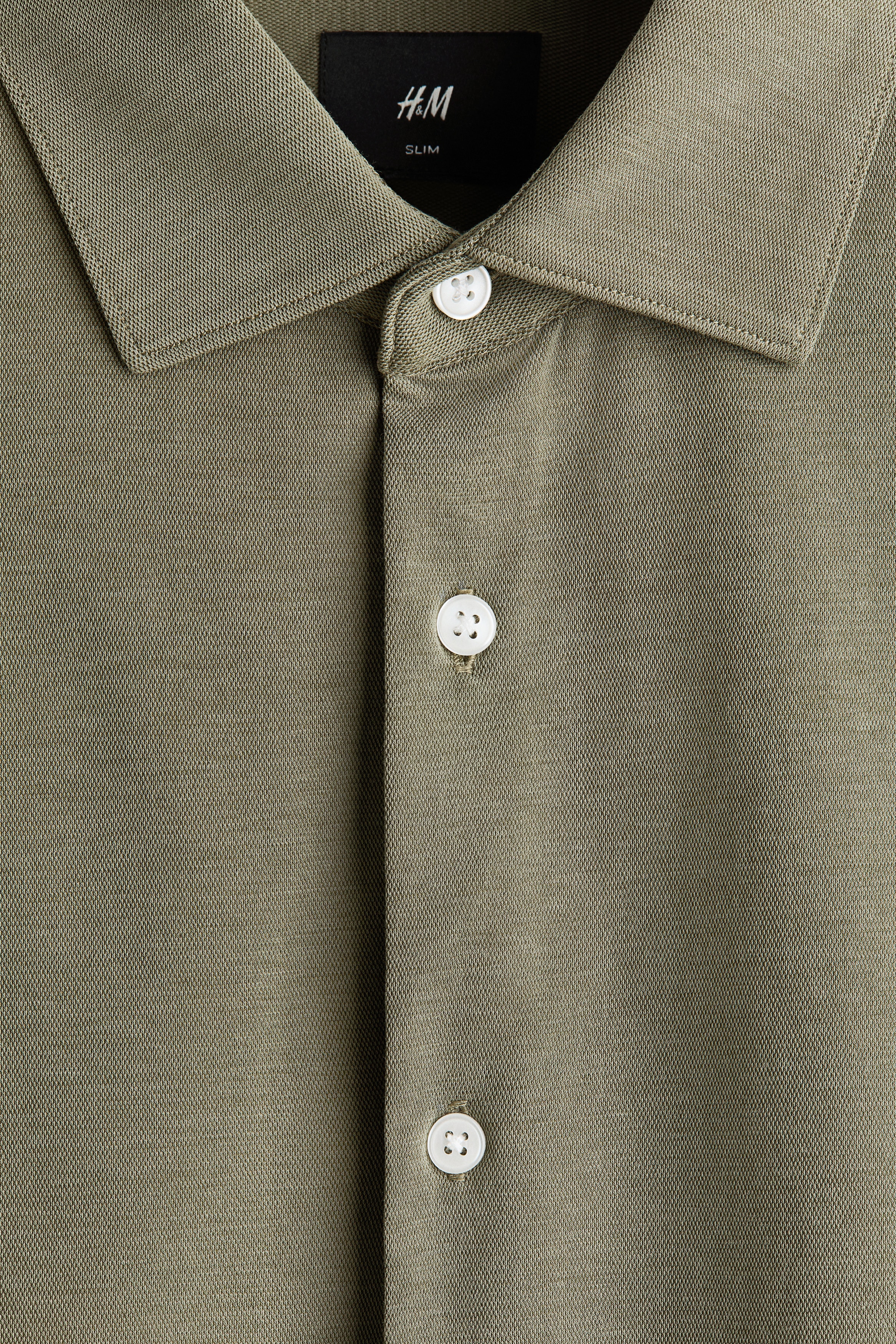 Four-Way Stretch Slim Fit Shirt