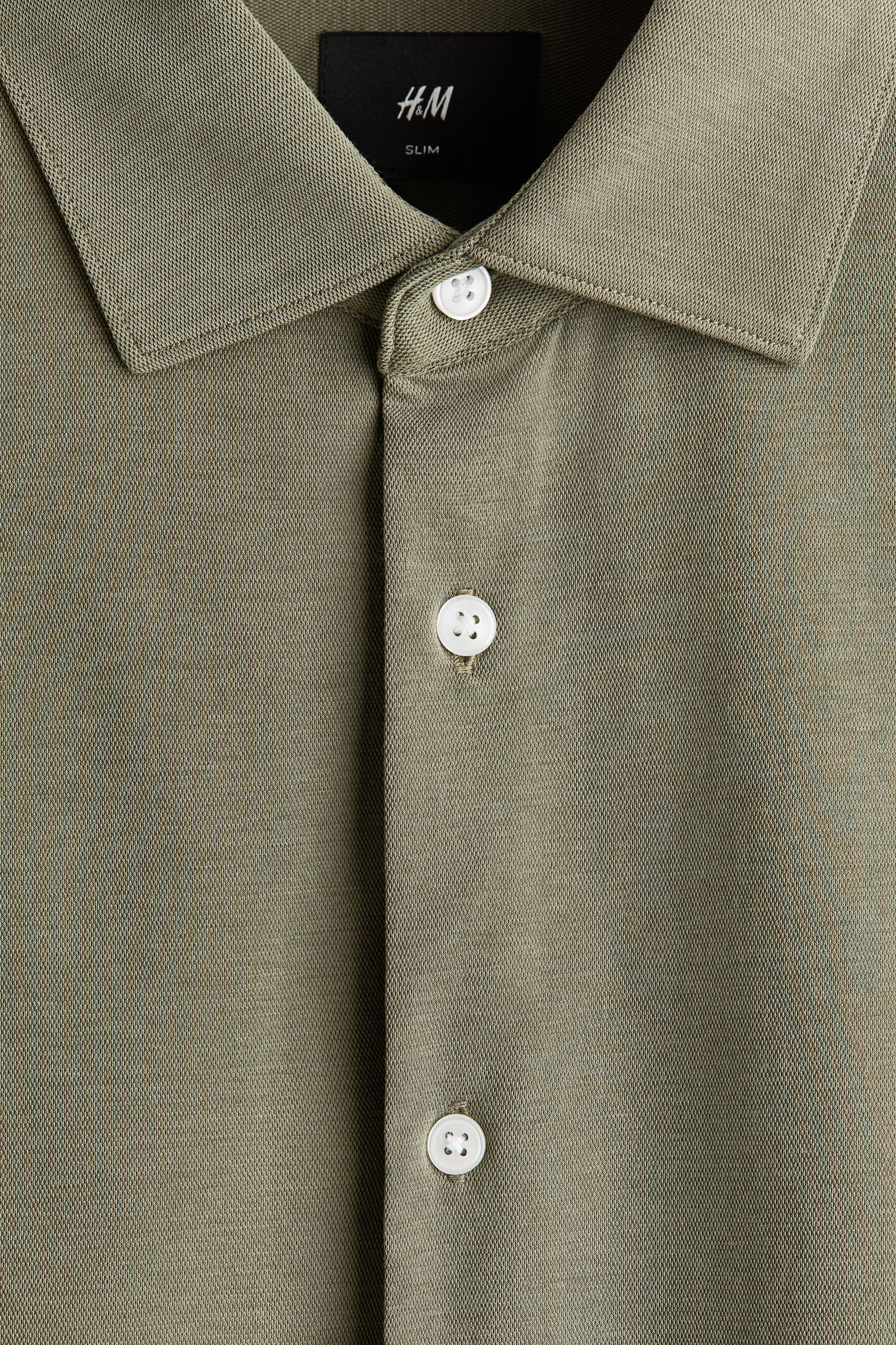 Four-Way Stretch Slim-Fit Shirt