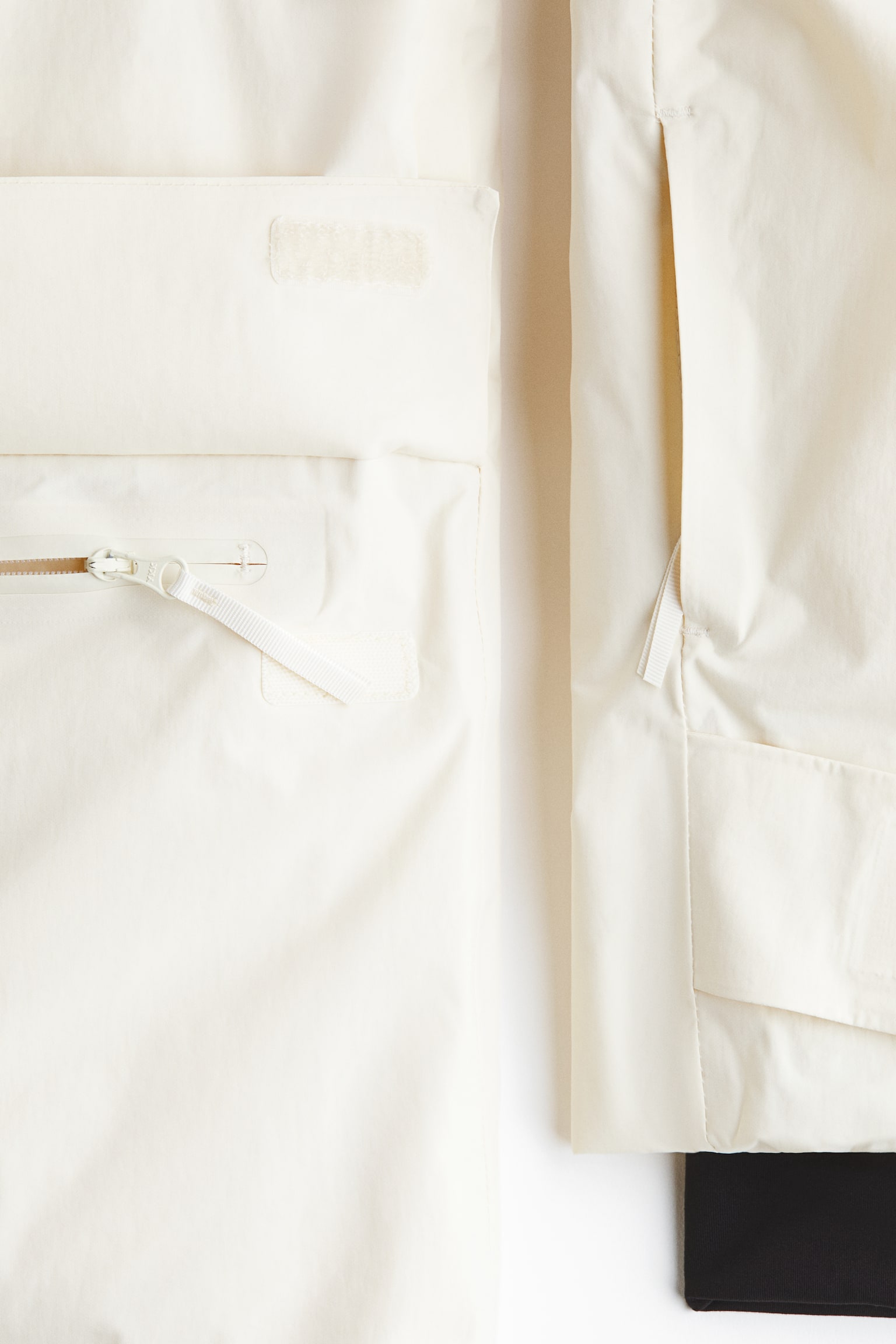 Hőszigetelt sídzseki StormMove™ - Krémszínű/Fekete/Hamvas burgundivörös - 5