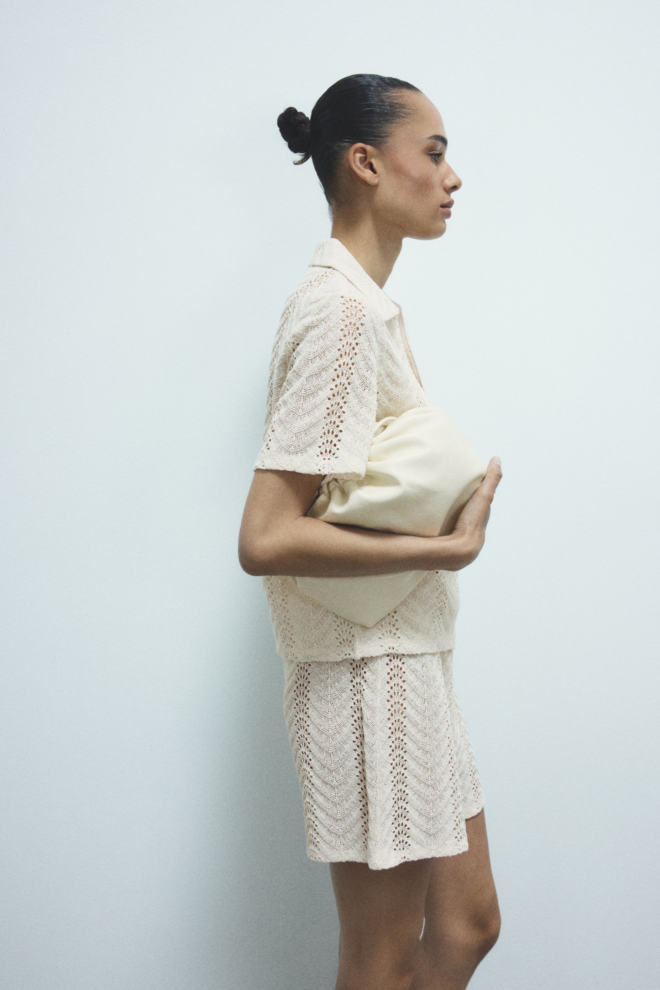 Polo d'aspect crochet