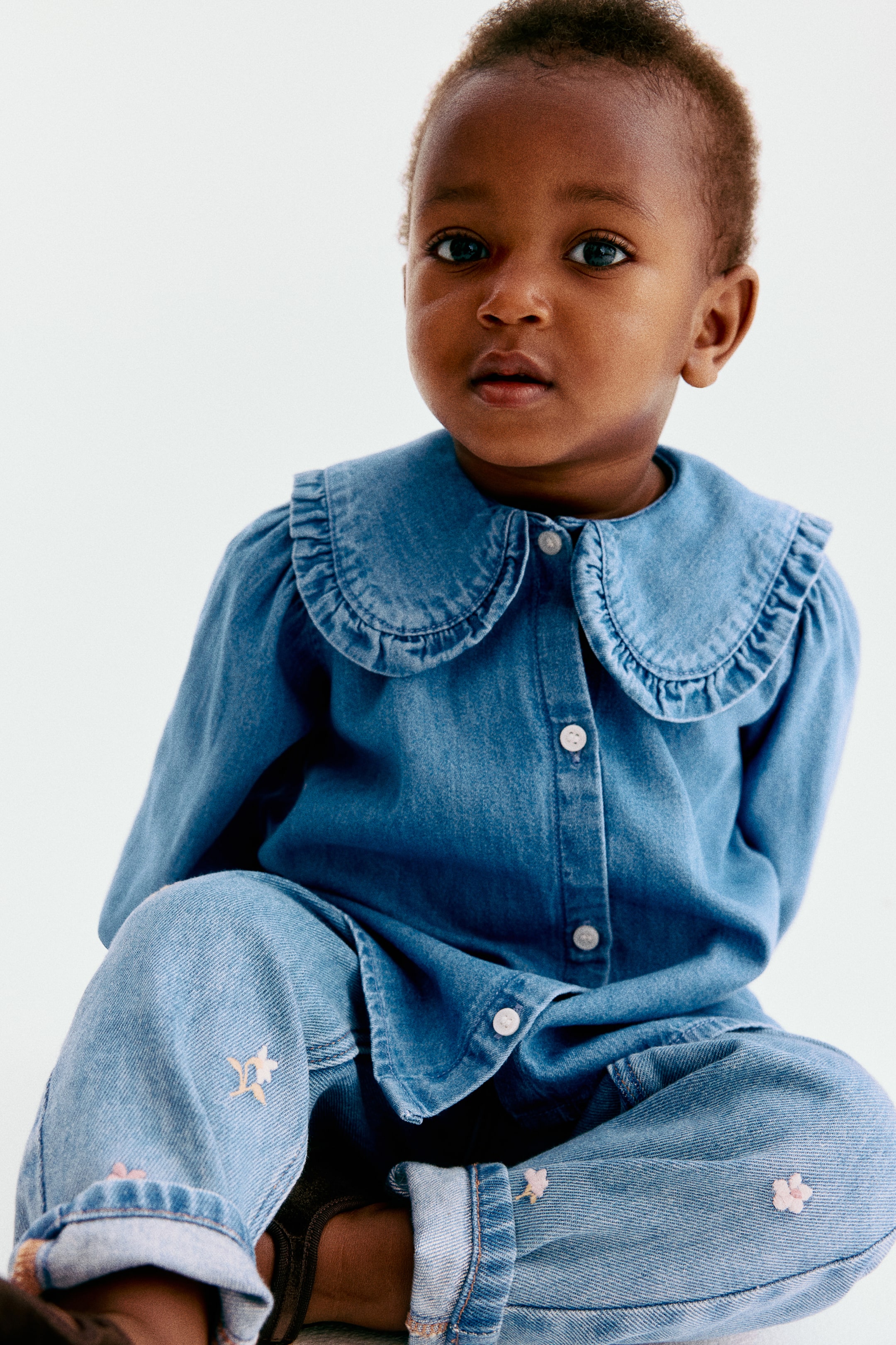 Детские блузки H&M Blouse with Collar — фото 3