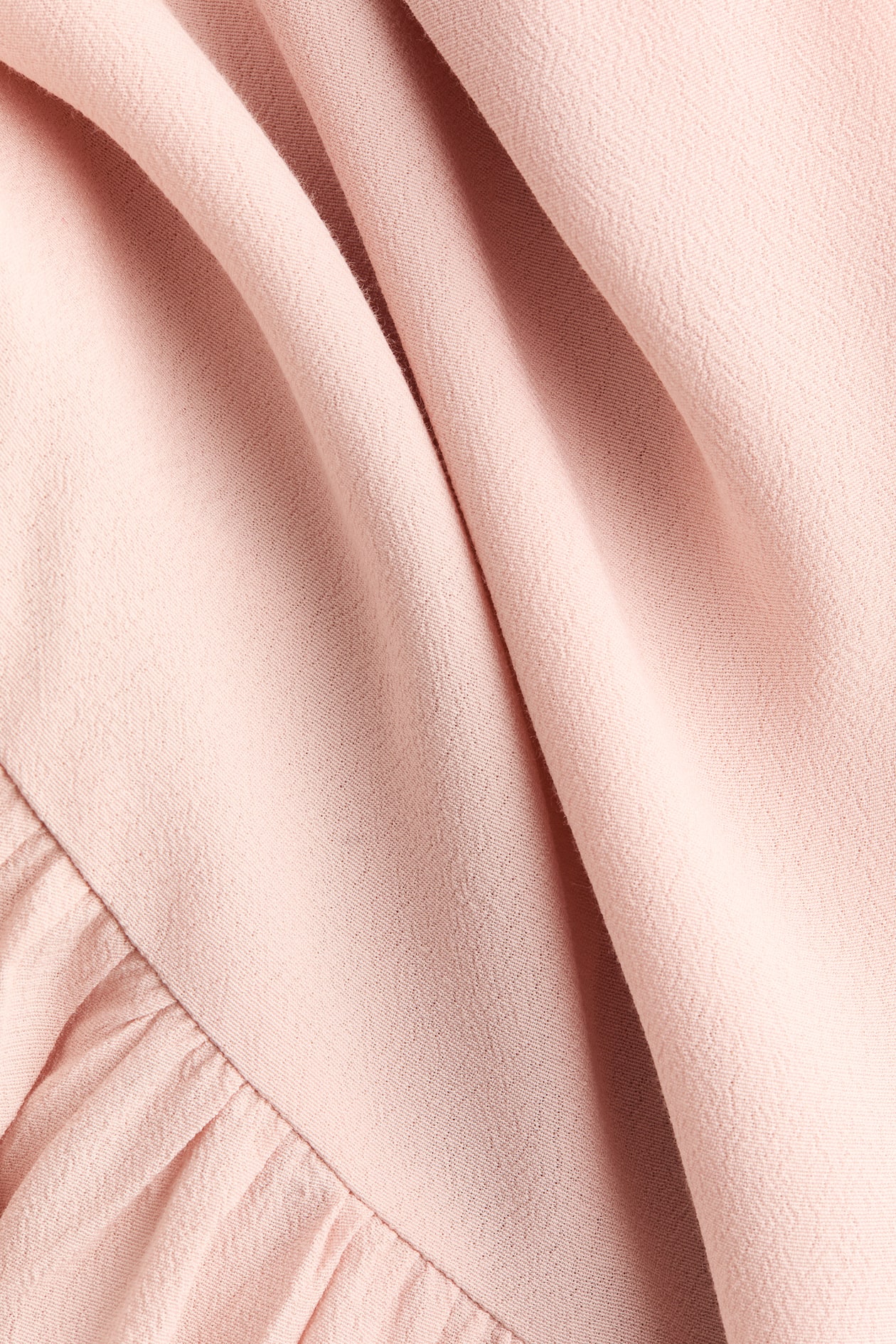 Ruffle-Trimmed Crepe Dress - image 5