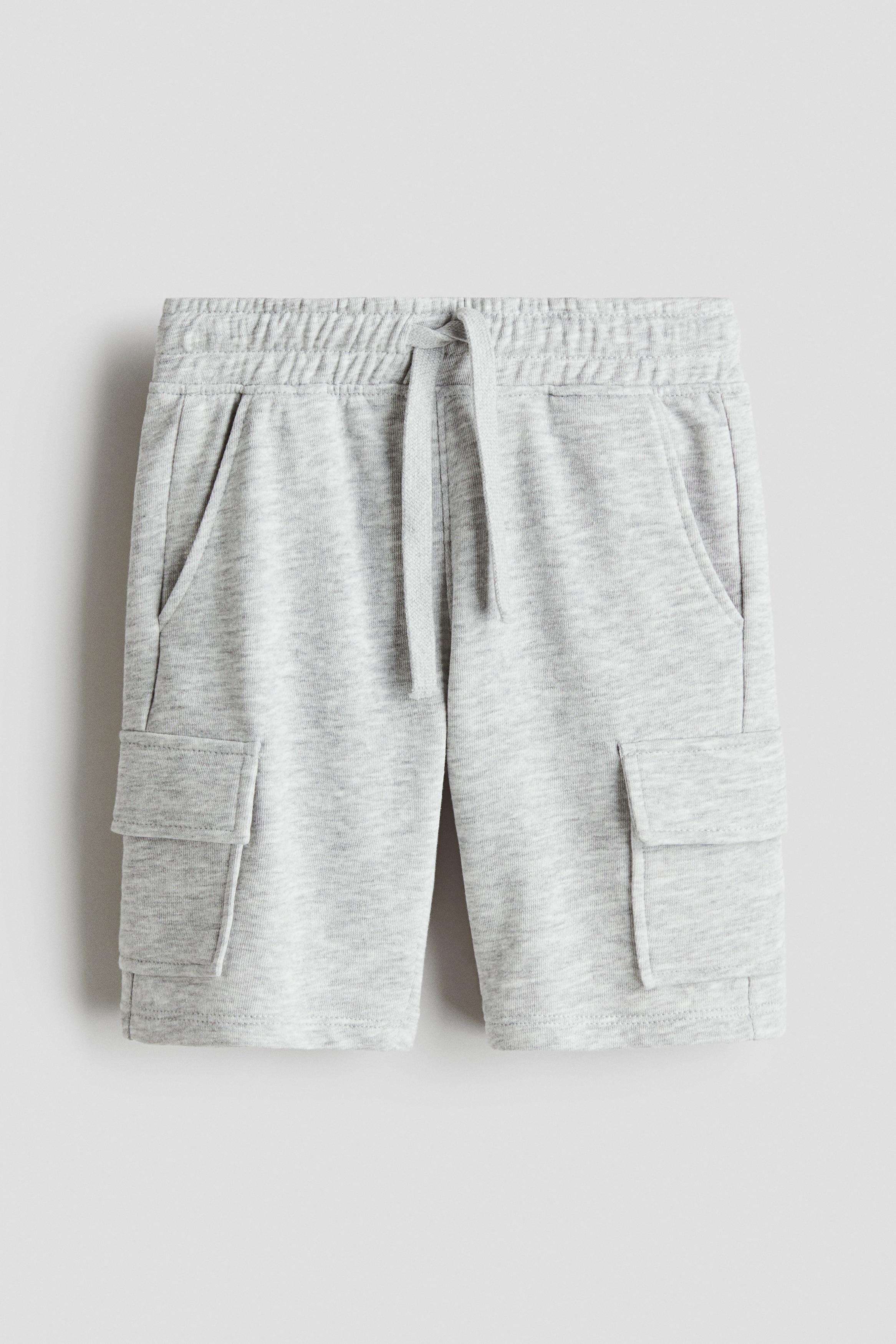 Cargo Sweatshorts - Light gray melange - Kids | H&M US