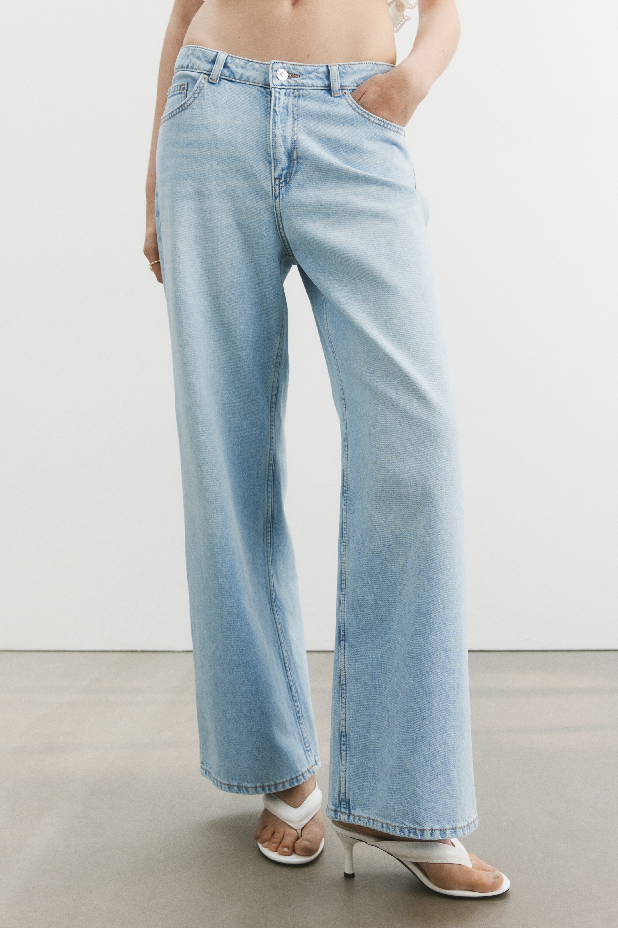 Baggy Regular Waist Jeans
