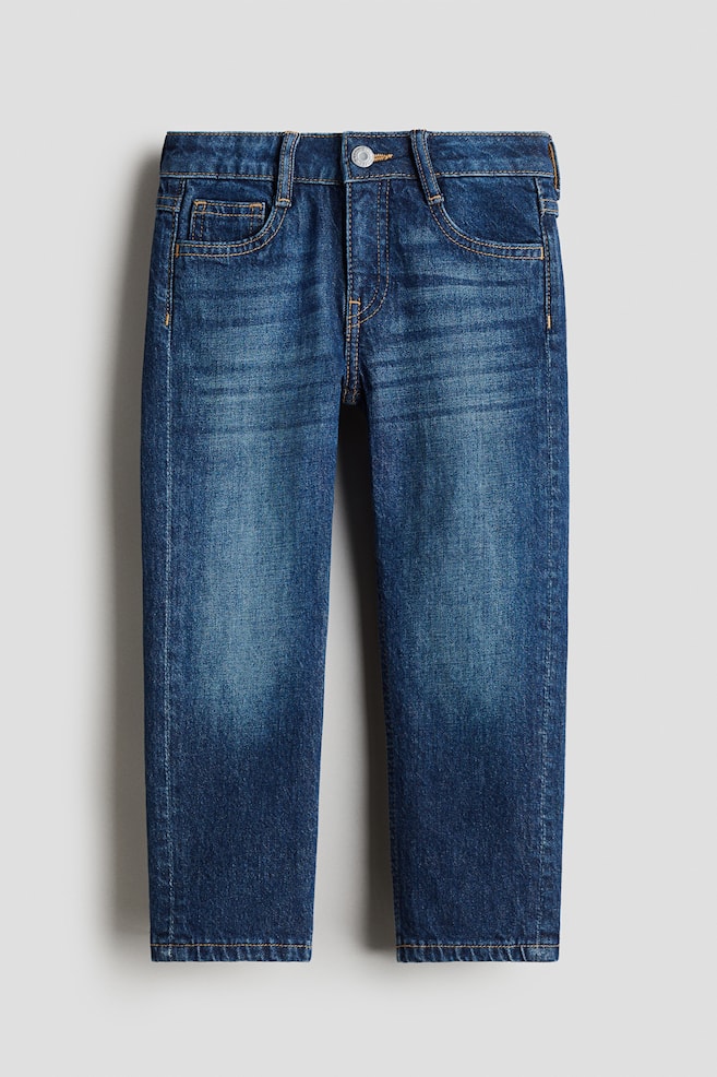 Finn Relaxed Fit Jeans - Denim blue/Light denim blue/Denim blue/Dark gray/Dark gray/Light denim blue/Denim blue - 1