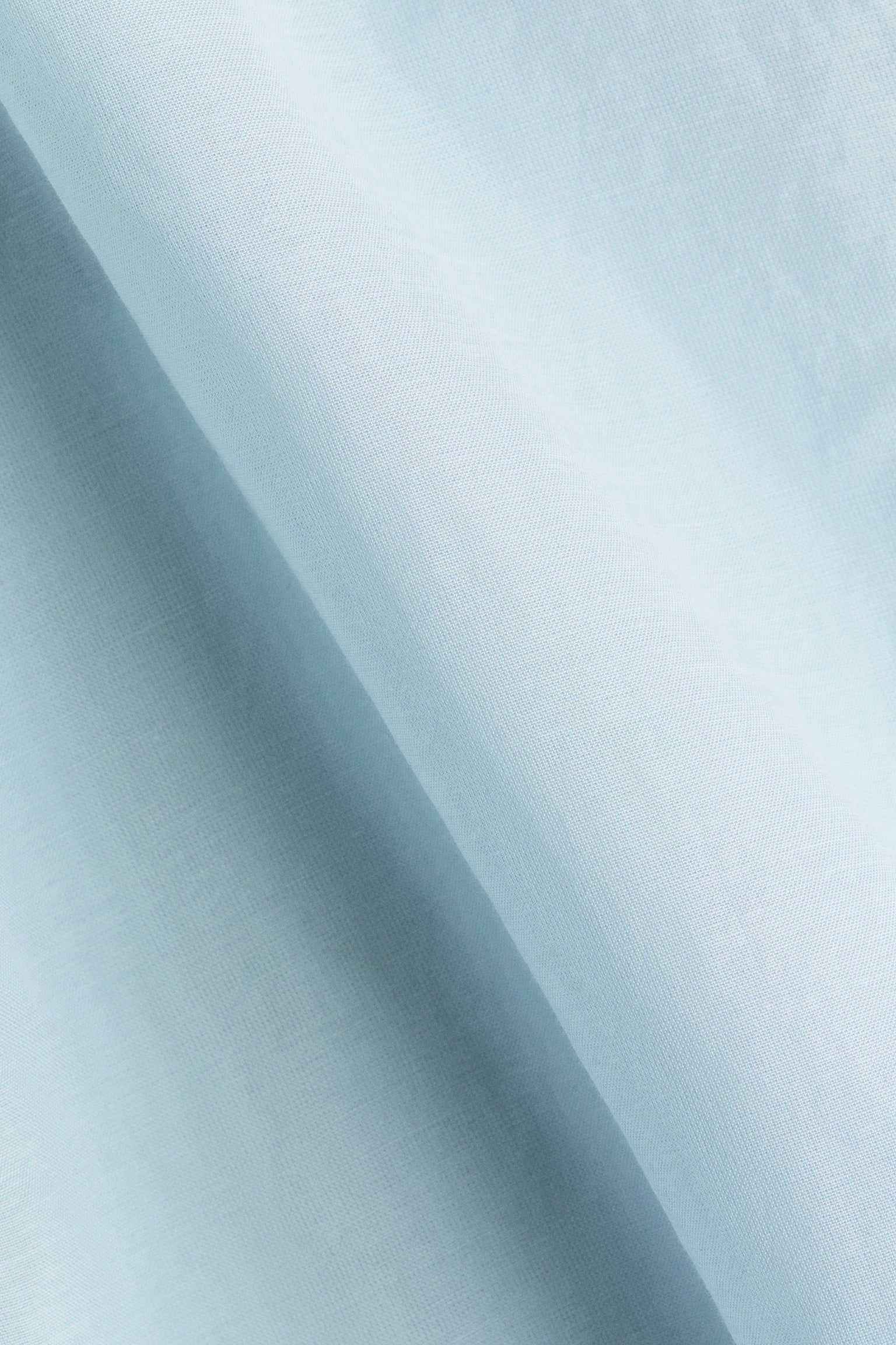 Puff-sleeved blouse - Jasnoturkusowy - 3