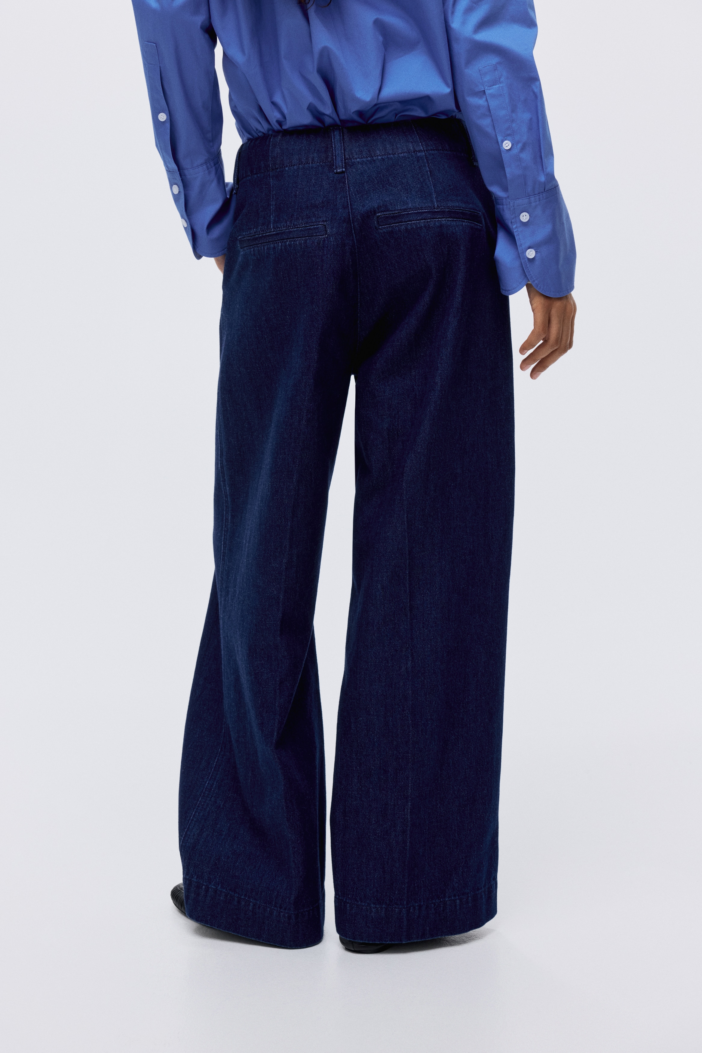 Wide High Jeans