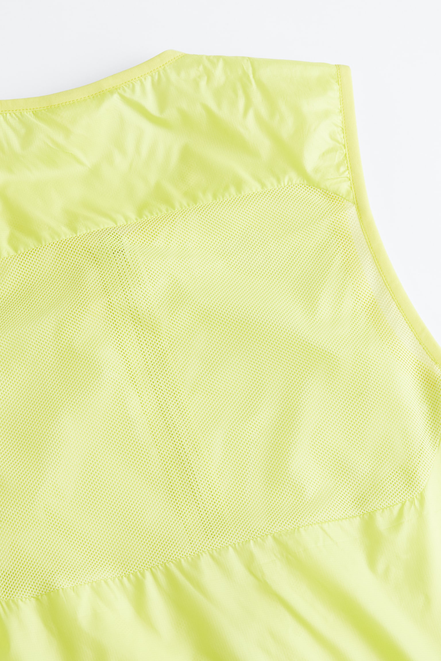 Lightweight running gilet - Bright yellow - 4