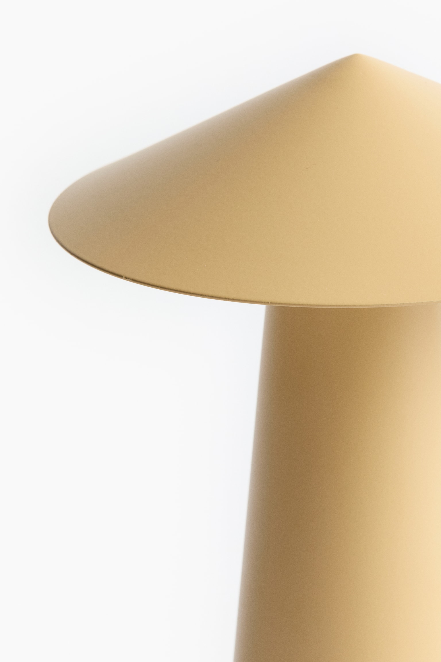 Lampe de table rechargeable - Jaune/Argenté/Crème/Noir/Marron/Rose clair/Blanc - 4