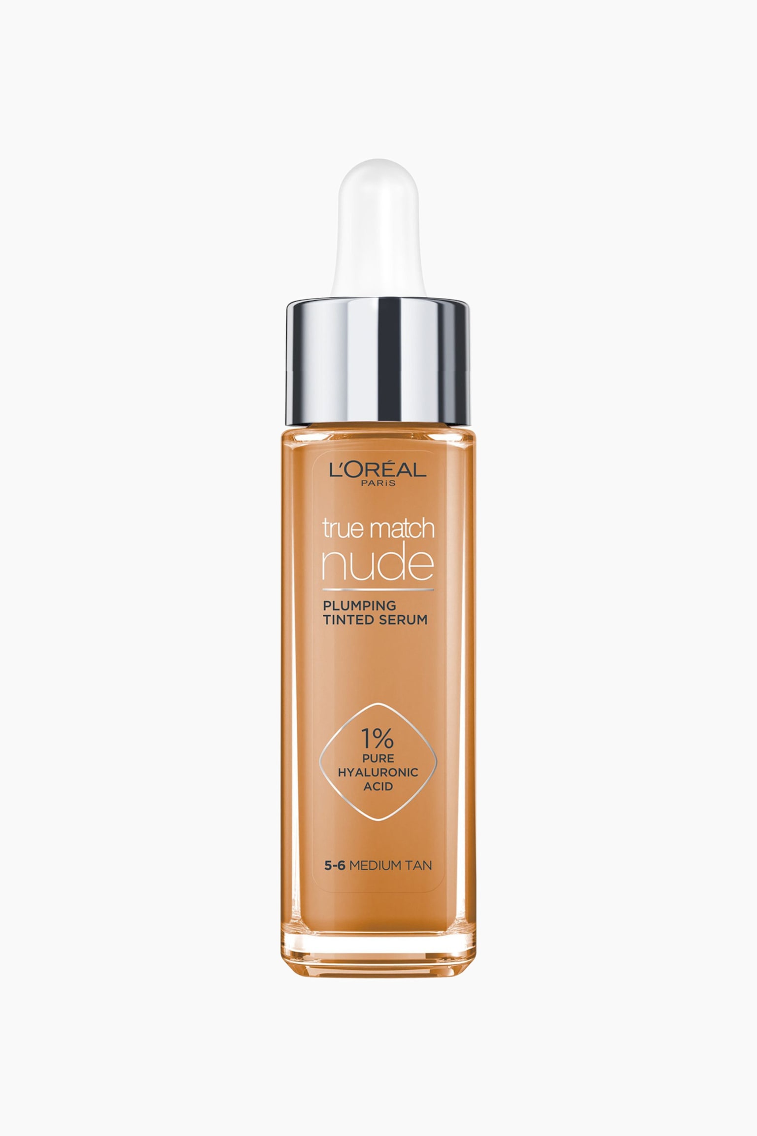 Nude Plumping Tinted Serum - Medium-tan
