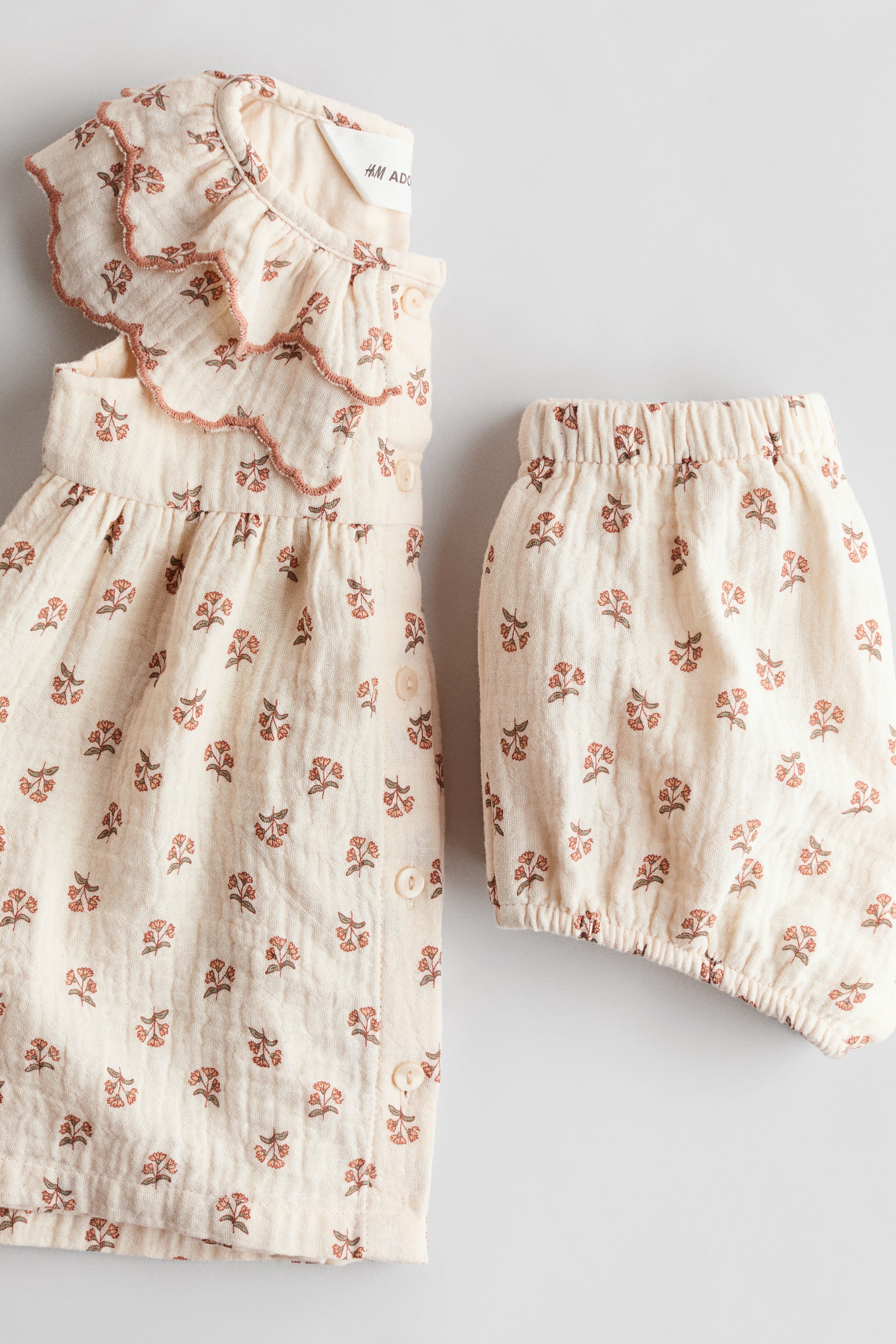2-Piece Printed Cotton Set