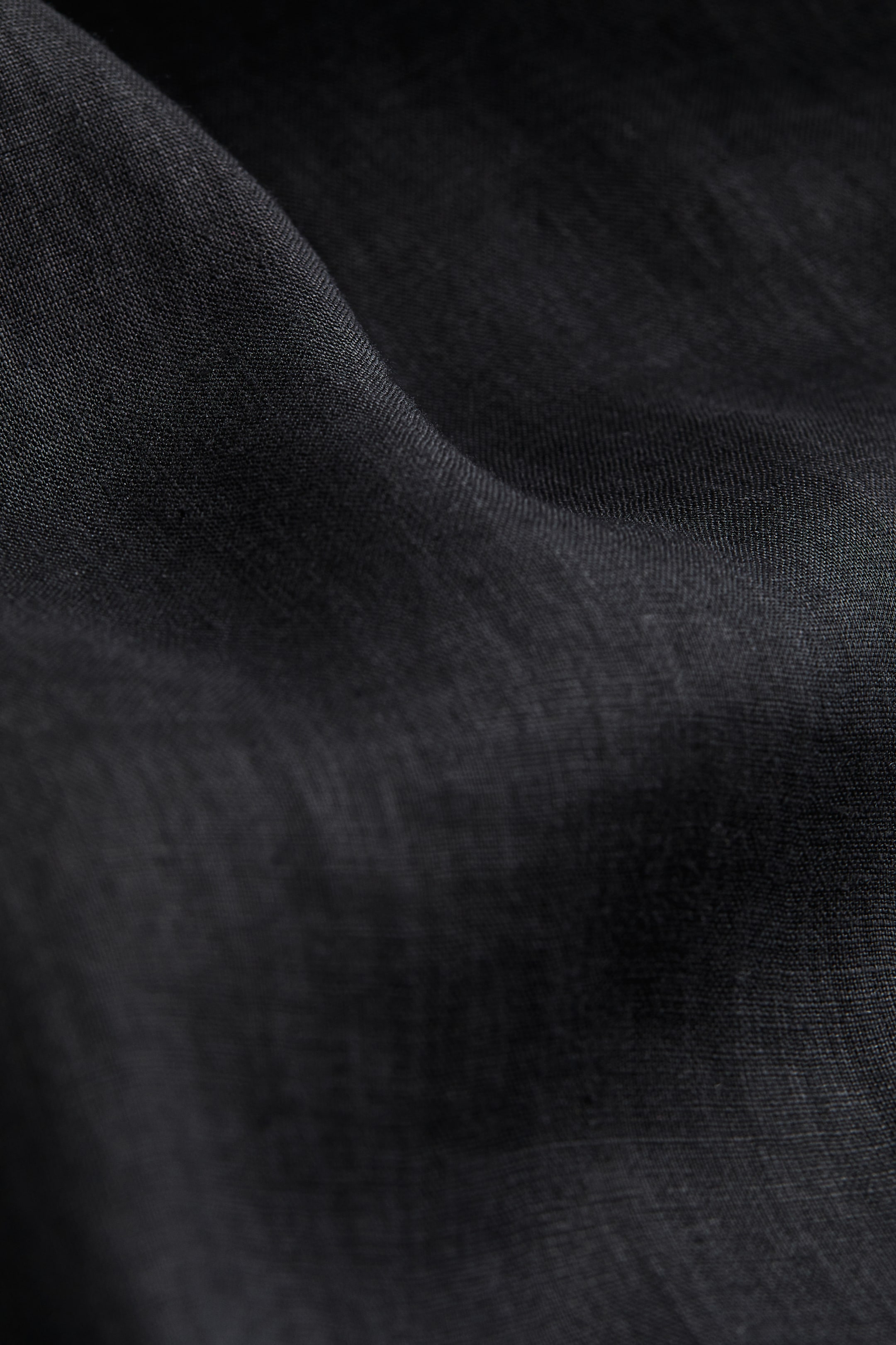 View larger image: Wide linen trousers - Black - Ladies | H&M IN 2