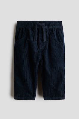 Joggers i bomullsmanchester