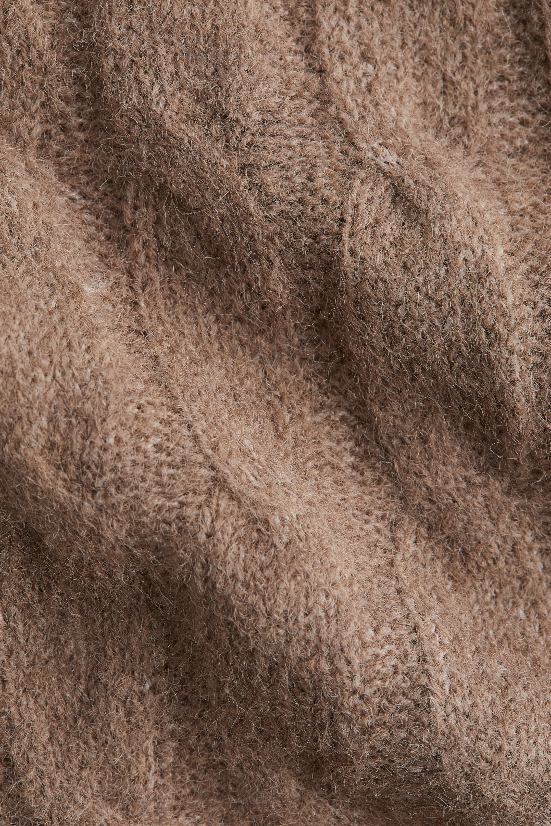 Agrandir l'image: Pull en maille torsadée - Beige foncé - FEMME | H&M FR 6