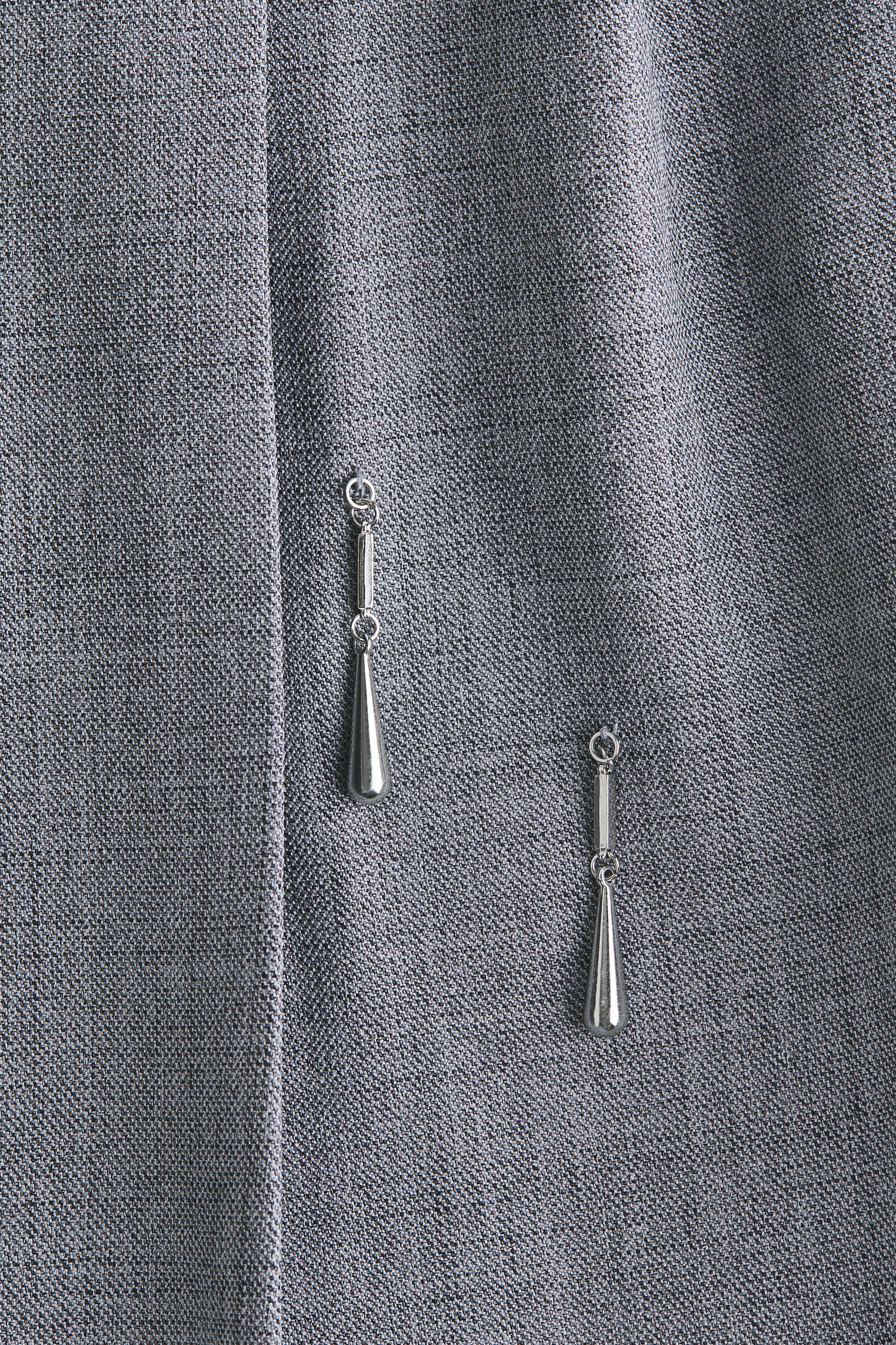Bead-embellished trousers
