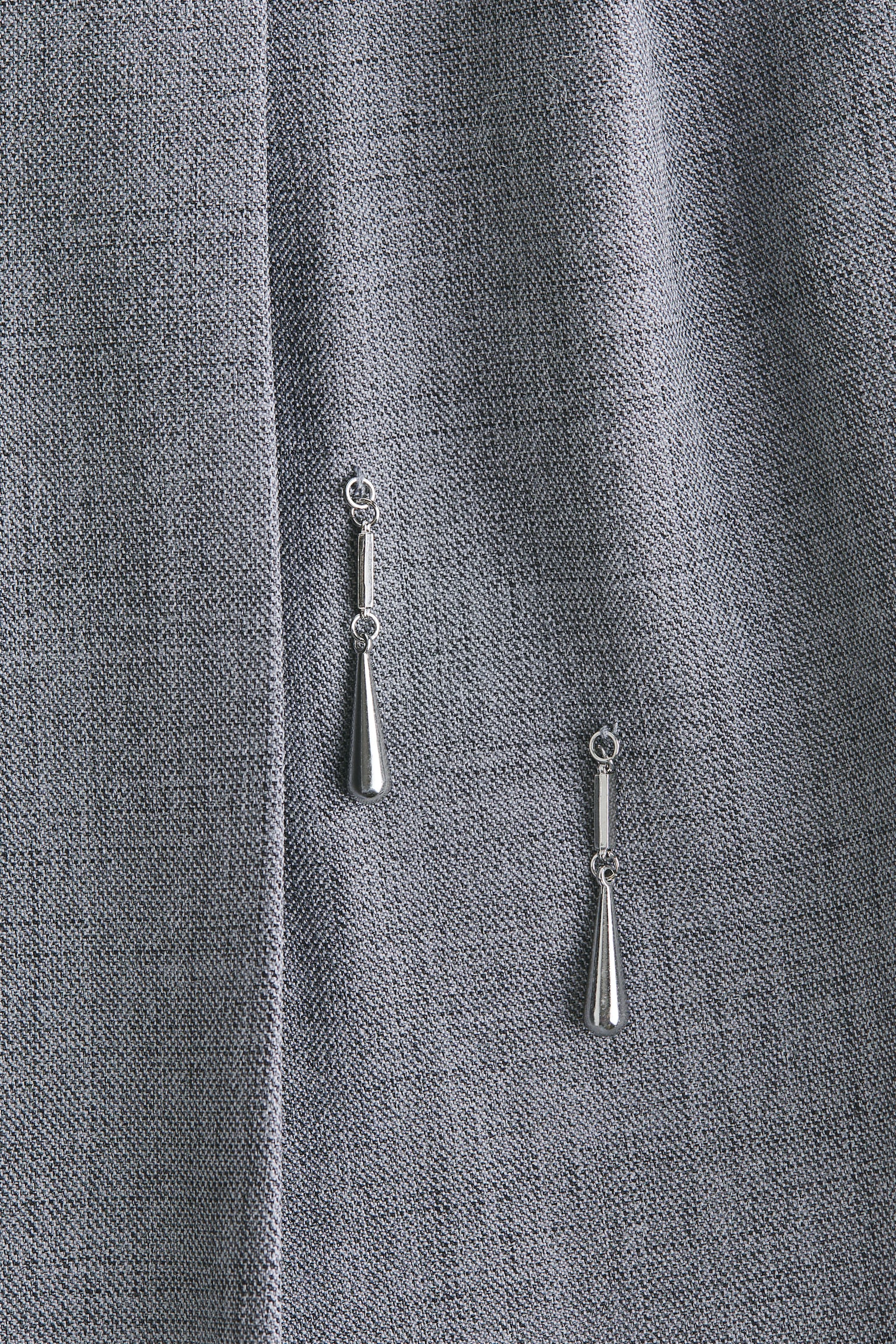 ビーズエンベリッシュドパンツ - グレー - 3