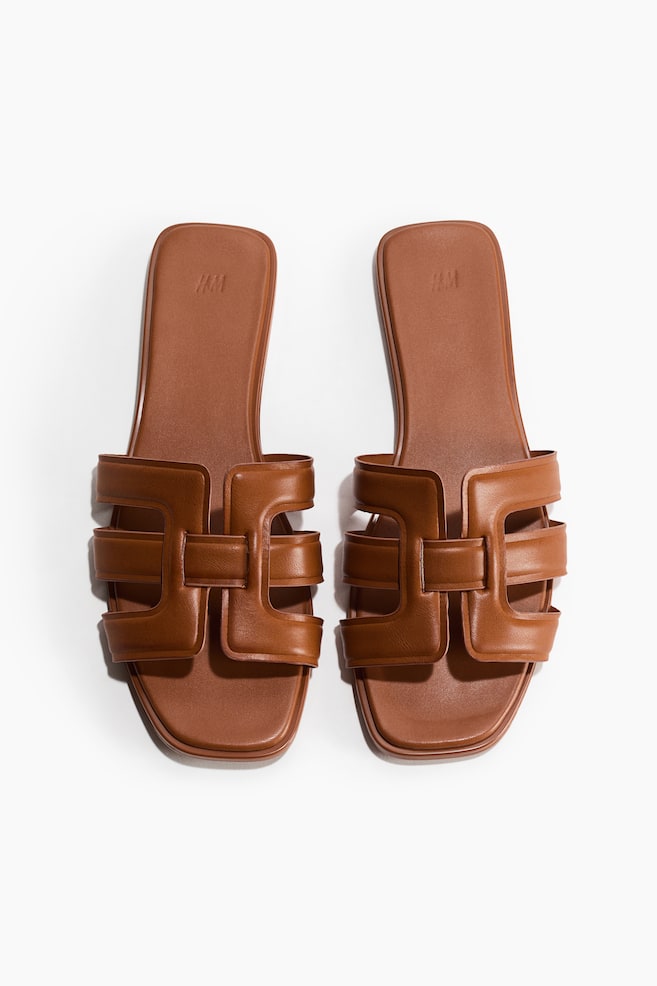 Sandalias - Marrón/Marrón oscuro/Negro/Beige - 1