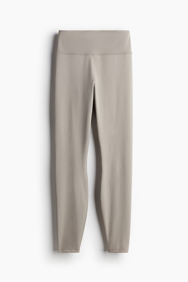 Sports leggings with DryMove™ - Beige - 1