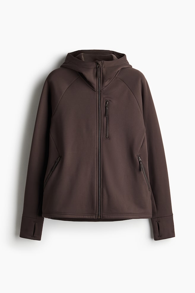 Mid layer jacket - Brown - 1