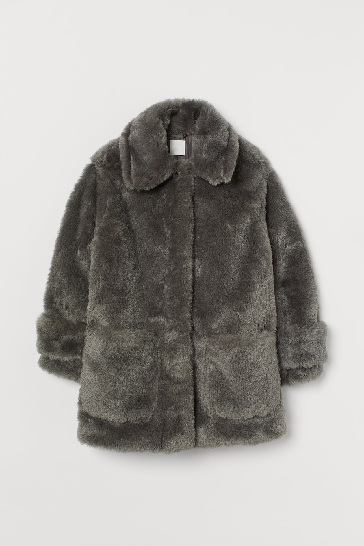 Teddy Jacke Walkjacke H&m Faux Fur Jacke Lang Faux-fur-Jacke