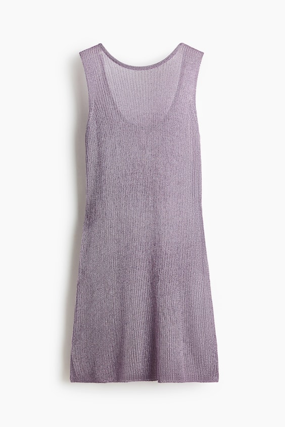 Женские платья H&M Shimmery Rib-Knit Dress
