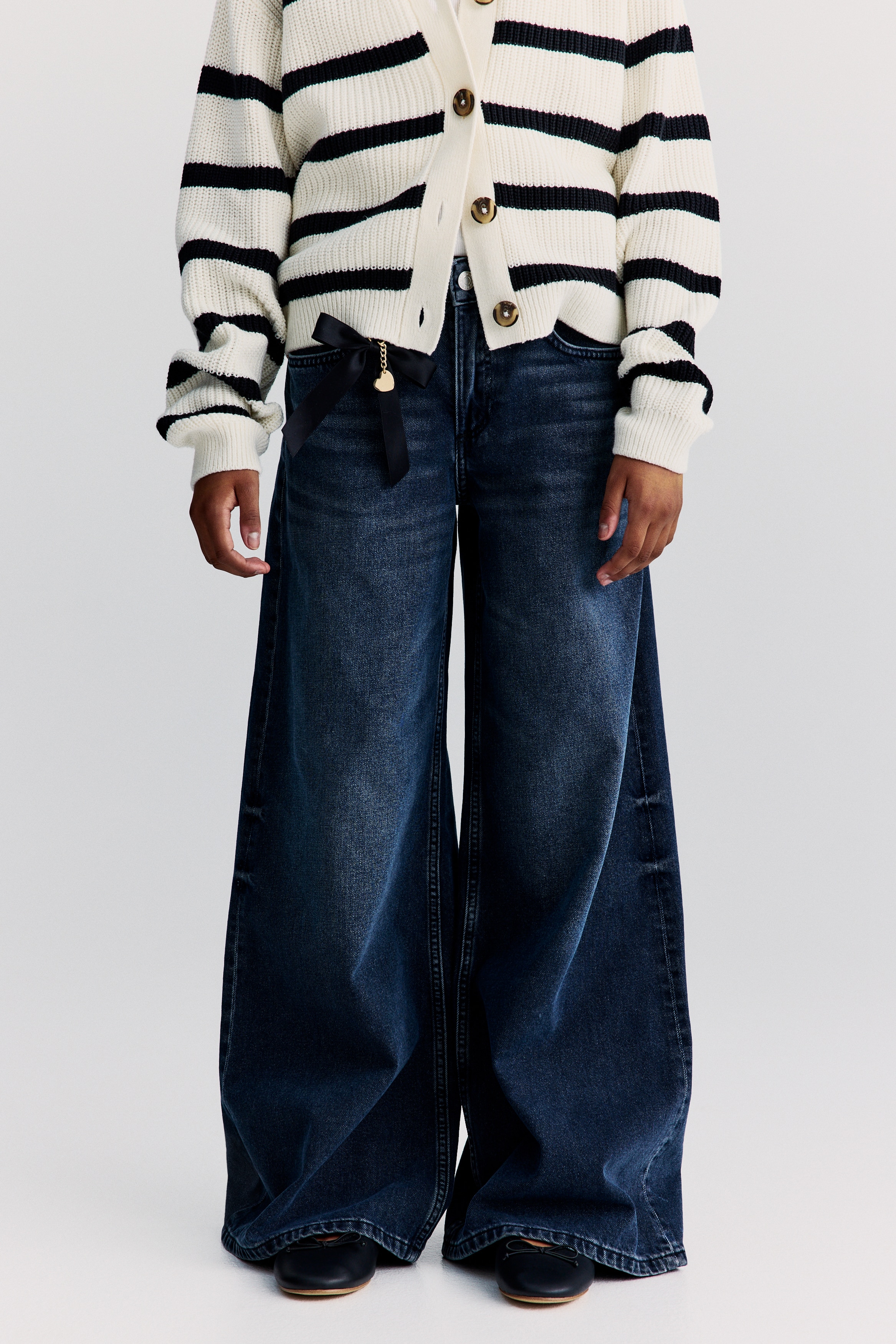 Ragazze - Nero/fiocco Charm per la borsa con fiocco  - H&M