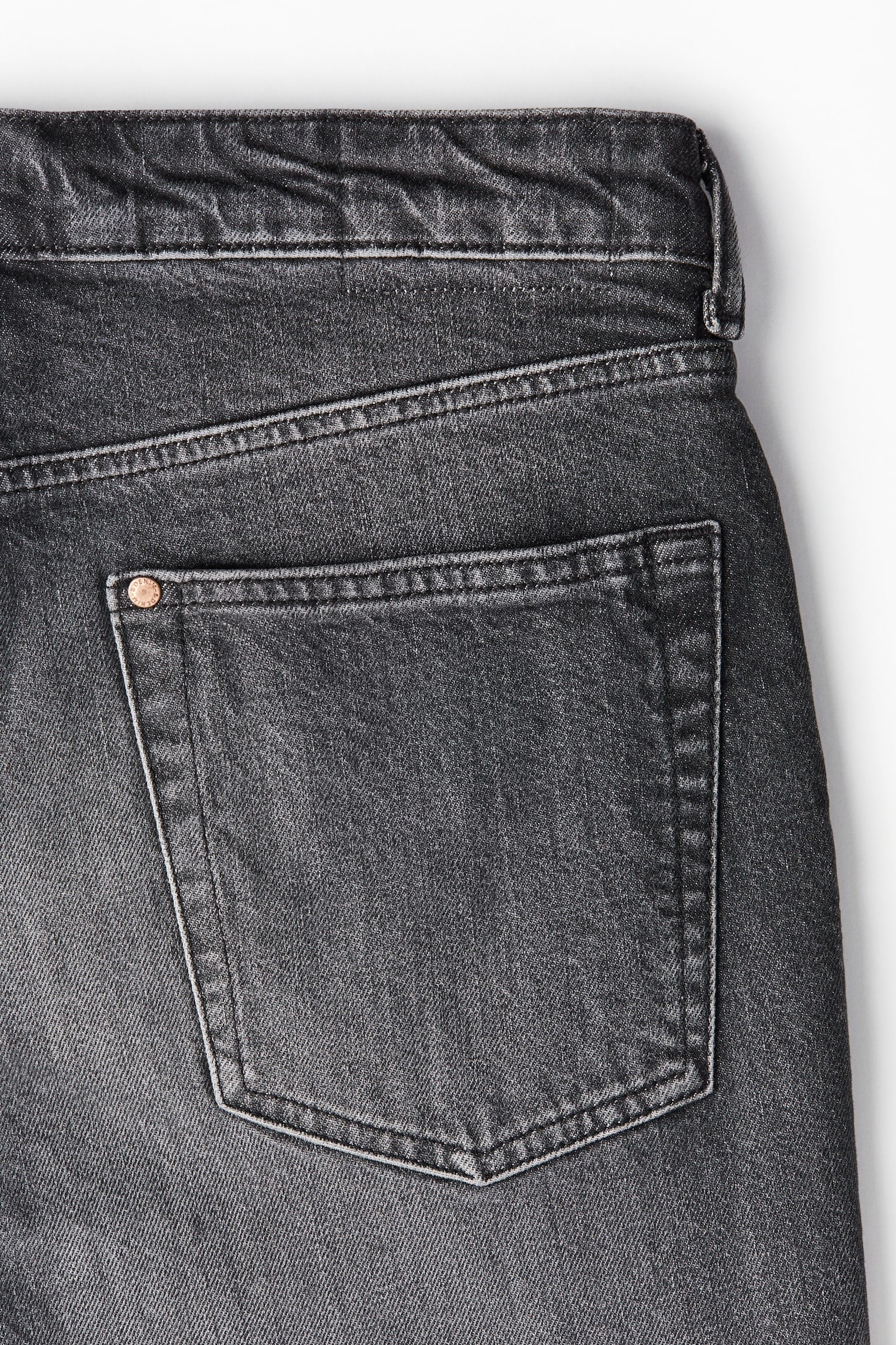 Regular Tapered Jeans - Gris foncé/Bleu denim/Noir/Gris denim/Bleu denim clair/Gris denim foncé - 4