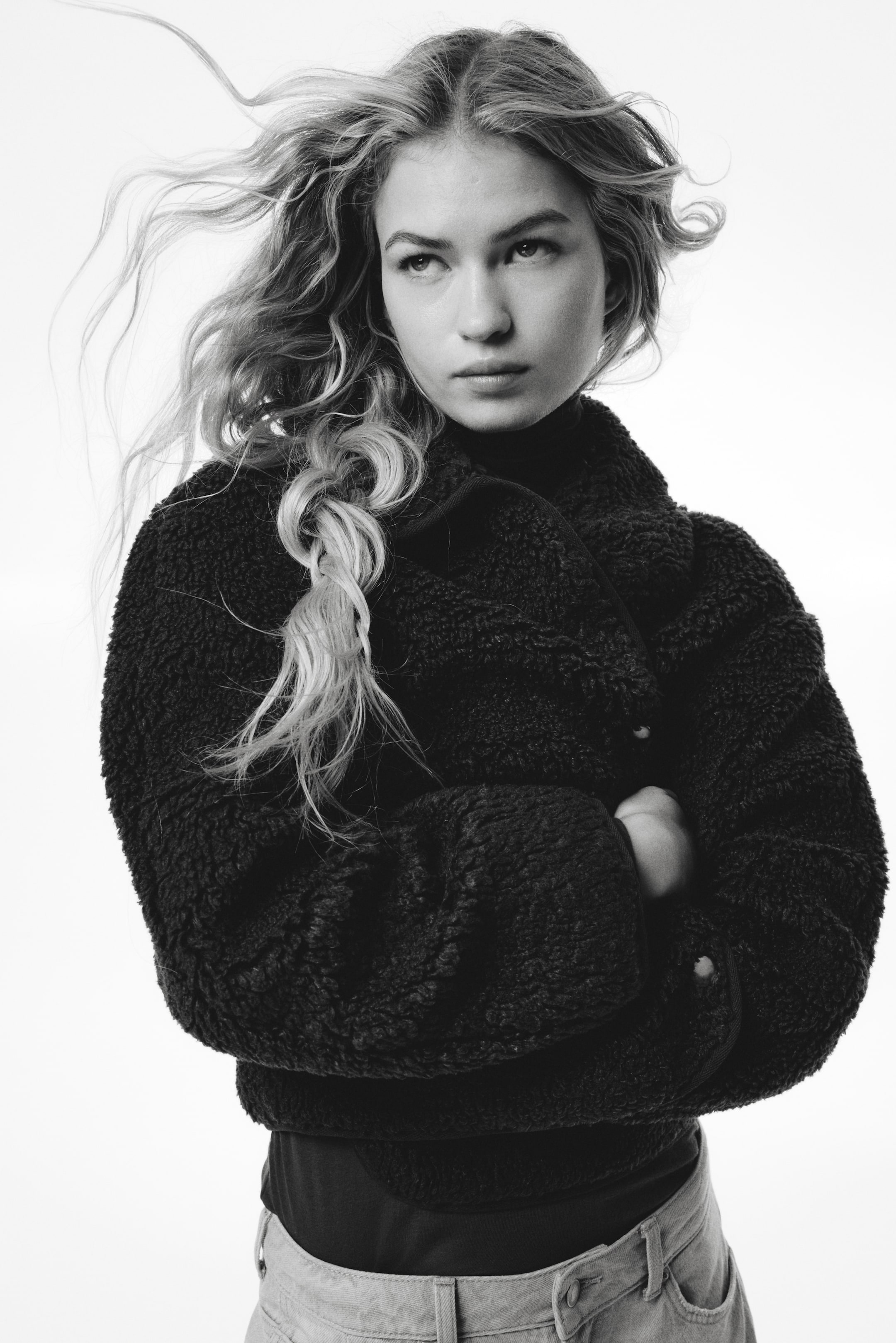 Visualizza immagine più grande: Giacca in pellicciotto con colletto - Nero - DONNA | H&M IT 1