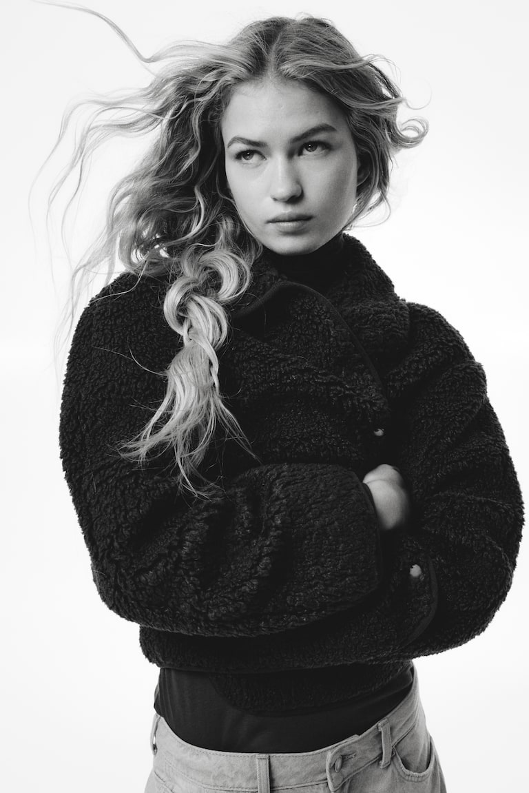 Tedi jakna s kragnom