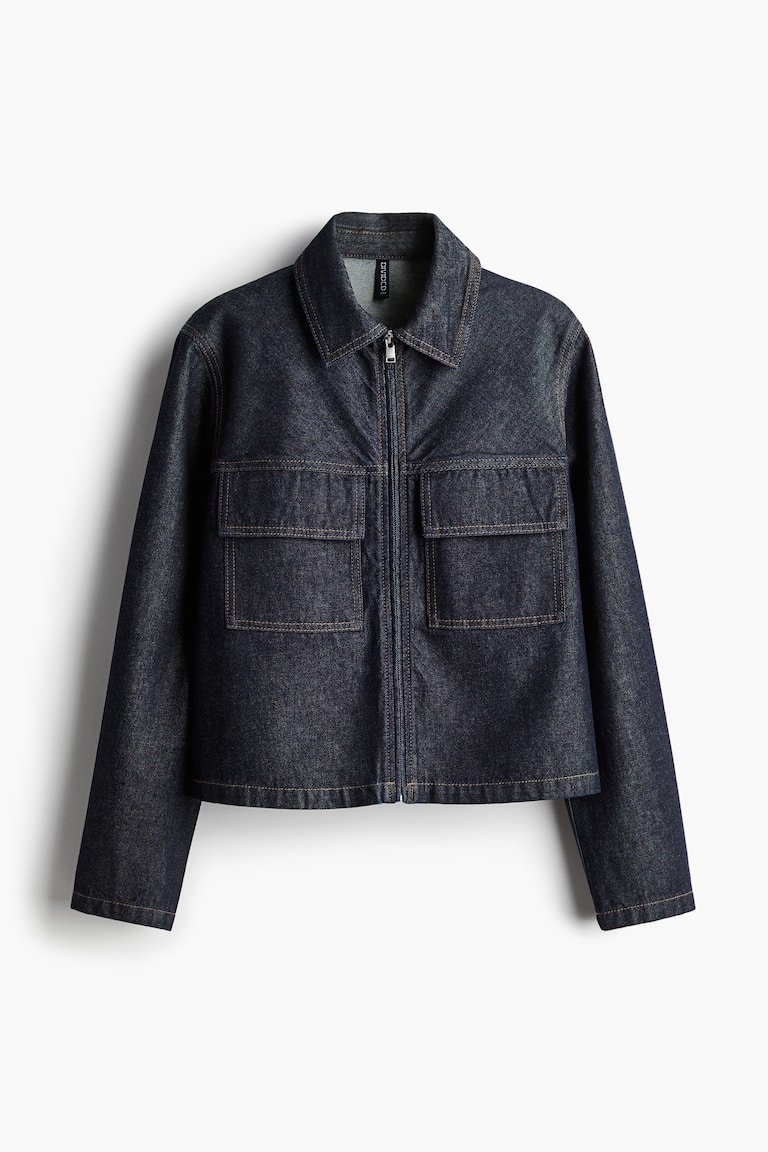Veste Oversize Veste En Jean H Et M Veste En Denim Bleu Denim
