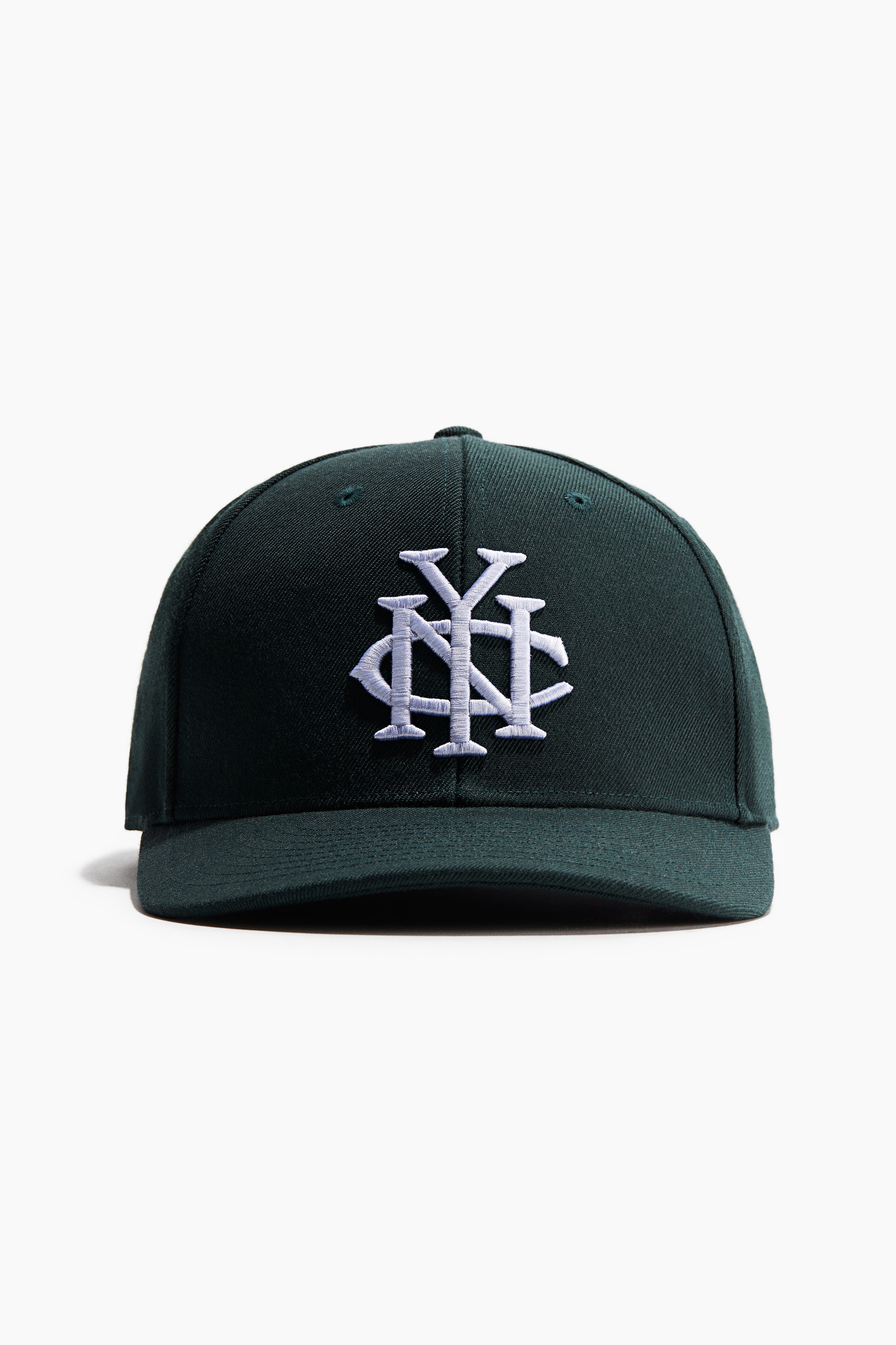 ISO H&M Palermo cap / hat Cap with Appliqué - Beige/NYC - Men | H&M US main image 4