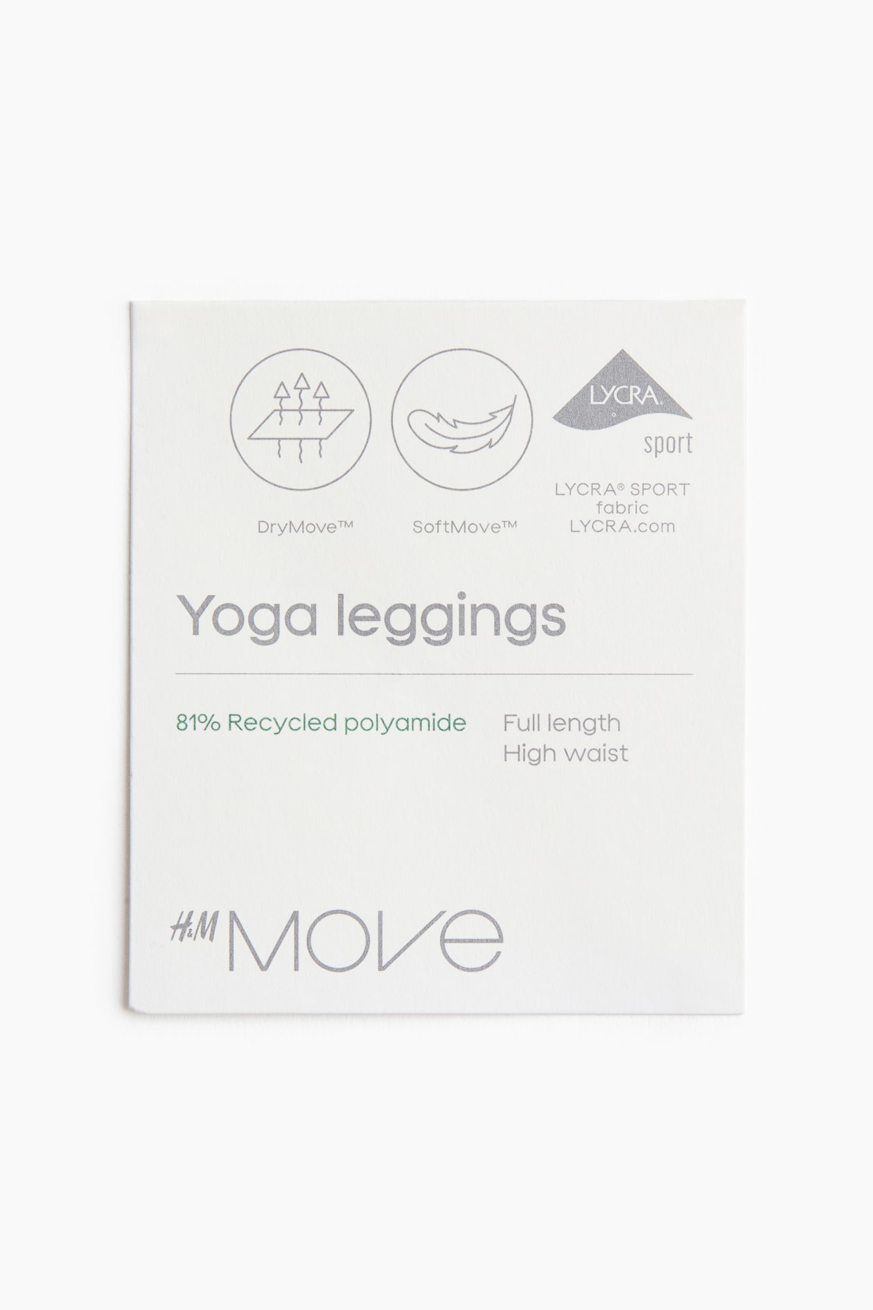 Ankle-Length Yoga Leggings with SoftMove Lycra - image 3