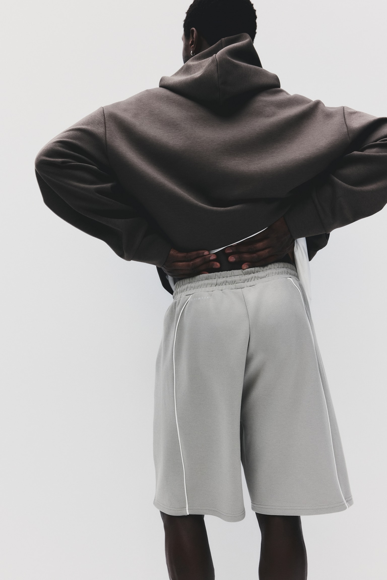 Спортивні шорти Loose Fit DryMove™ - Бежевий/Чорний/Light grey marl - 6