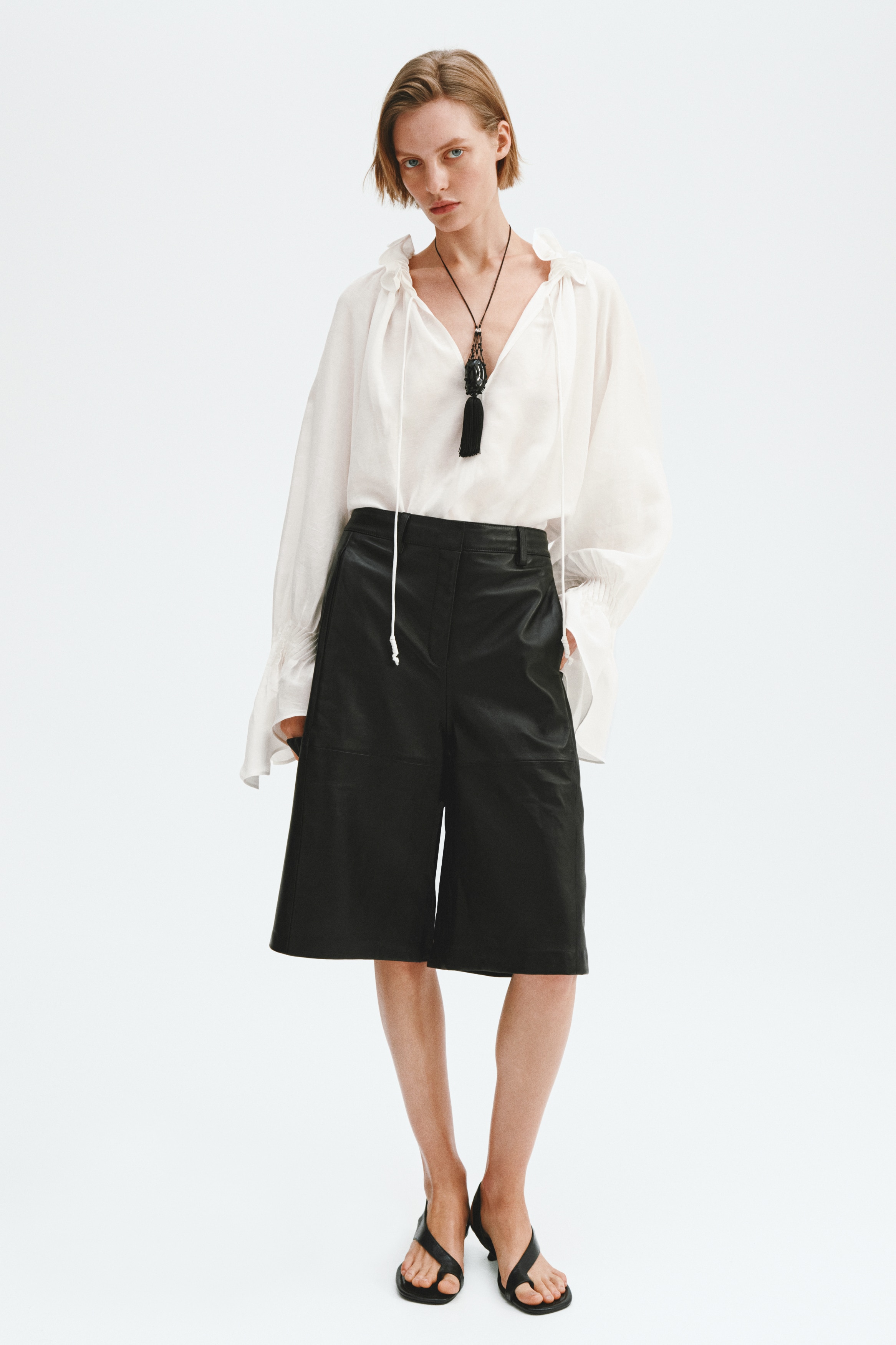 Oversized Linen-Blend Shirt from H&M - $44.99