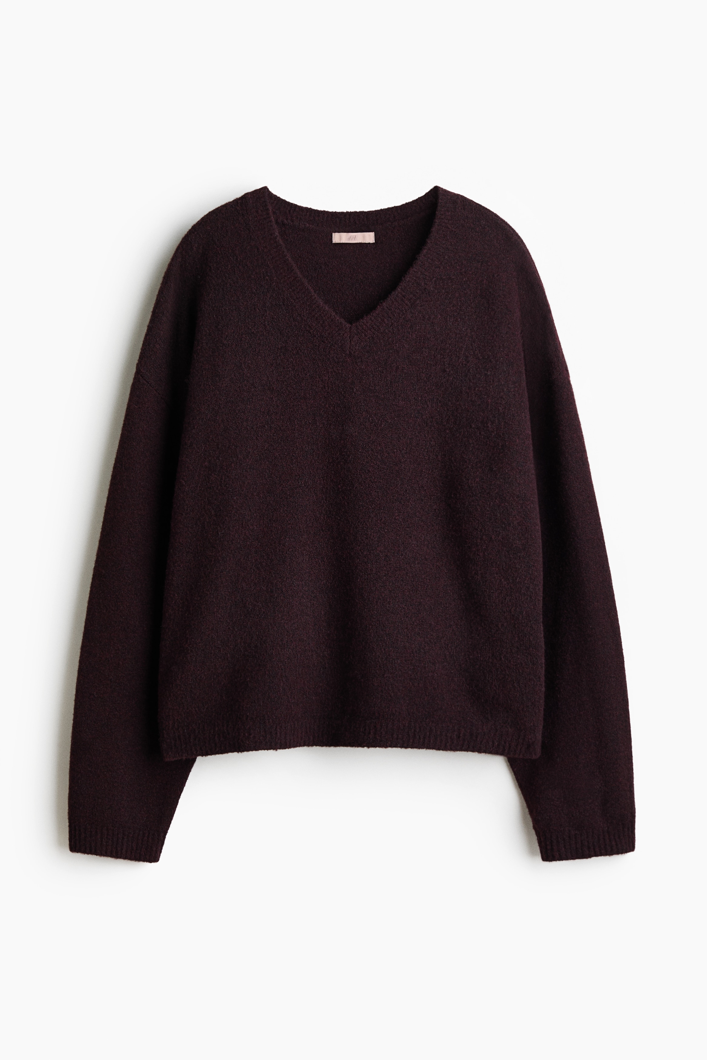 Oversized jumper - Burgundy