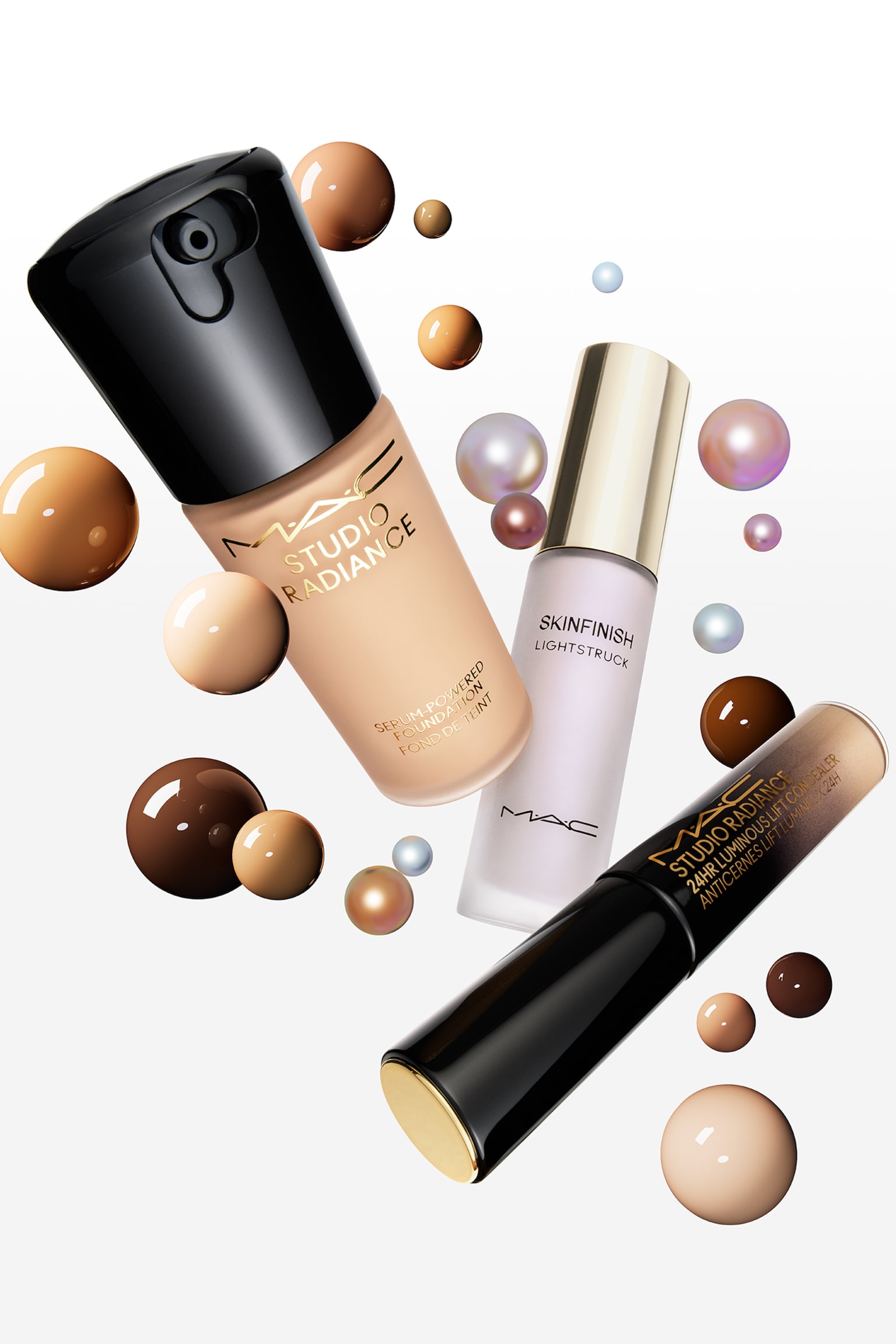 Skinfinish Lightstruck Liquid Highlighter - Space Slippers/Extra Ordinary/Lilac Haze/Cherry Chrome/Double-gleam/Glacial/Bubbled Over/Bronze Glaze/Lightscapade - 5