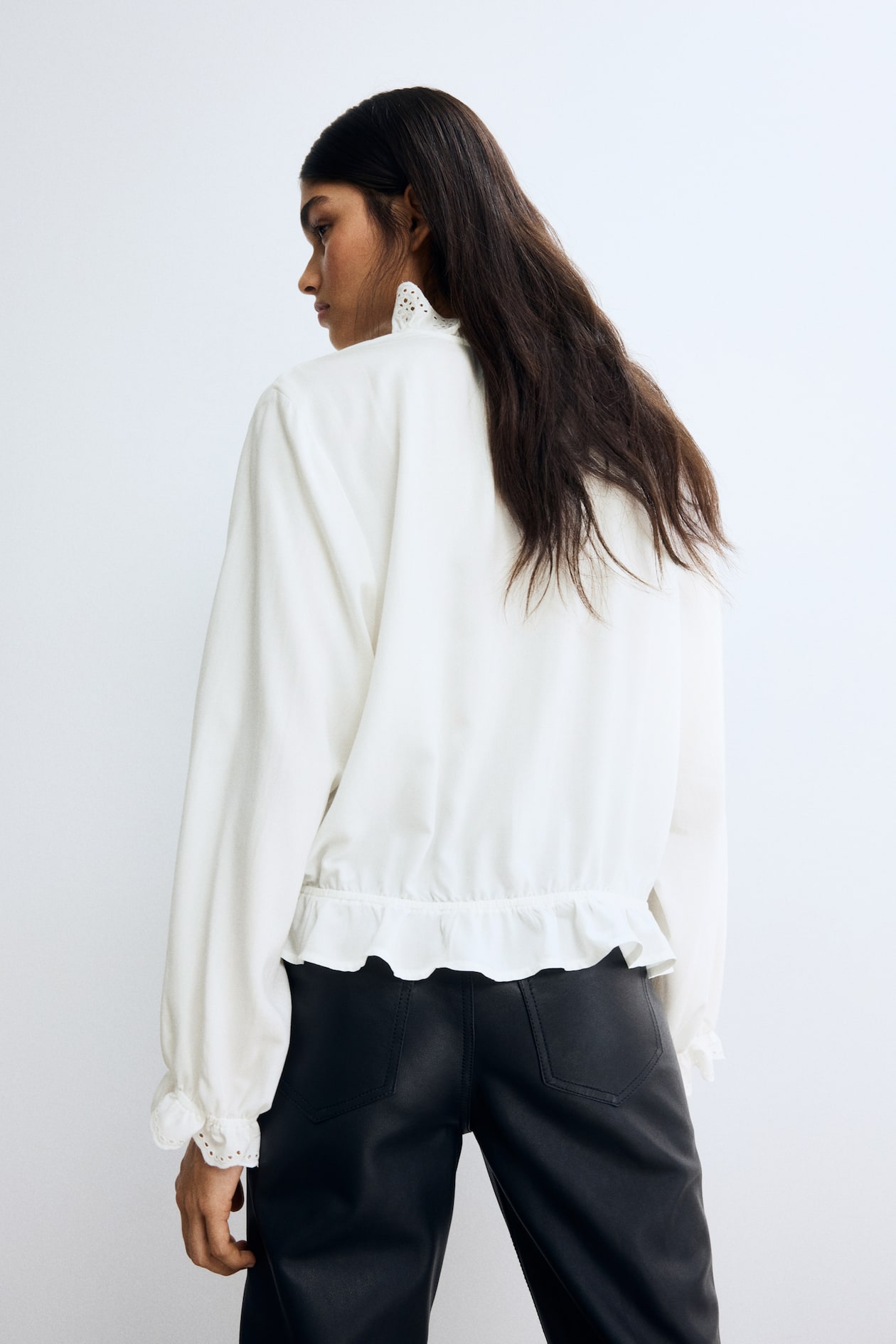 Ruffle-Trimmed Blouse - image 3