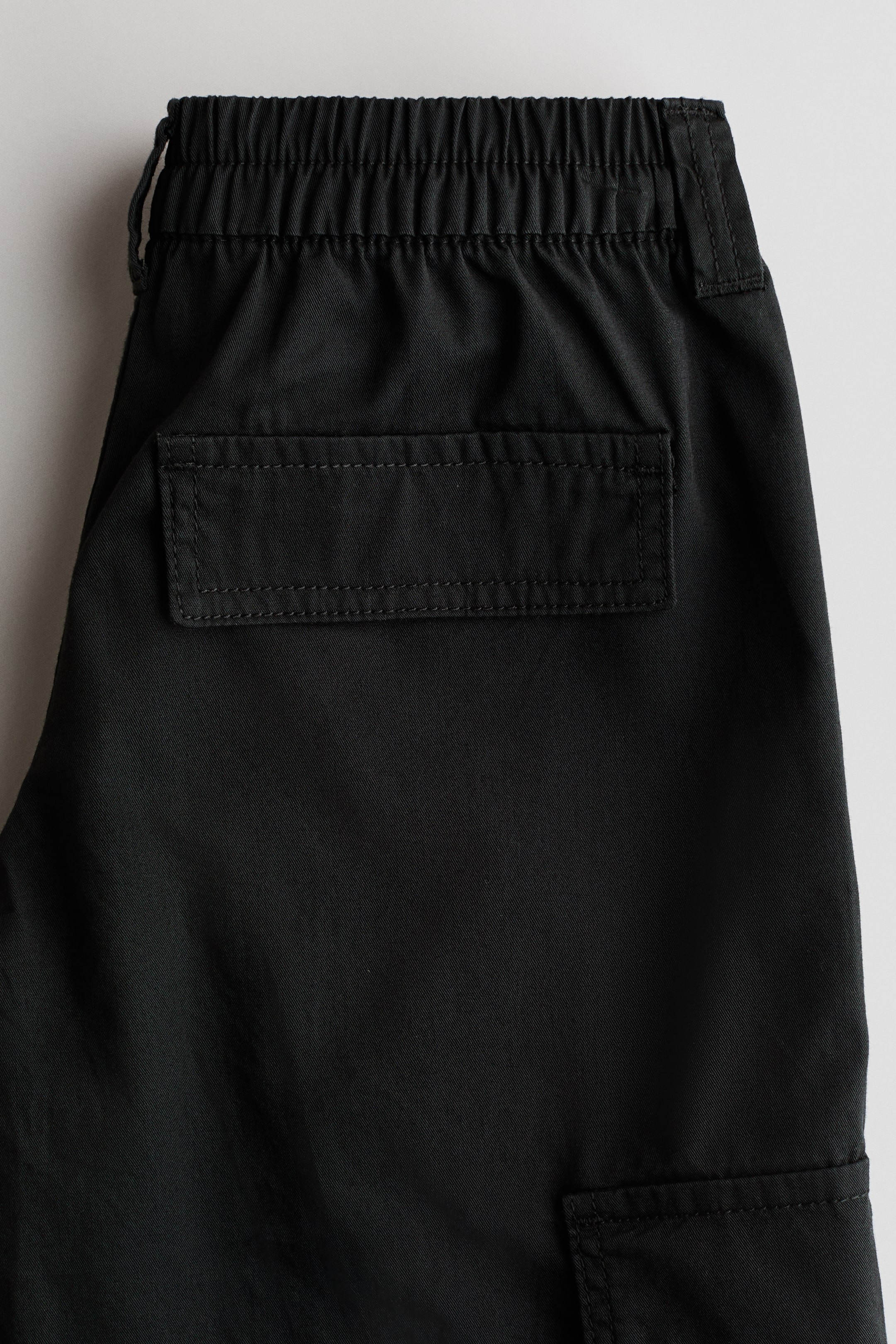 Cotton Twill Cargo Pants