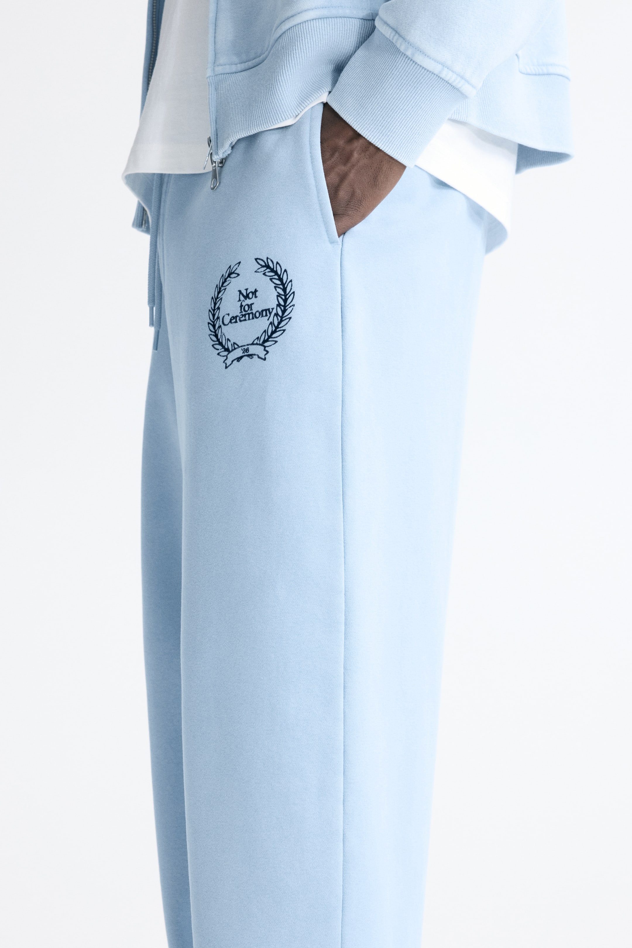 Grotere afbeelding bekijken: Sweatpants - Loose Fit - Lichtblauw - HEREN | H&M NL 3