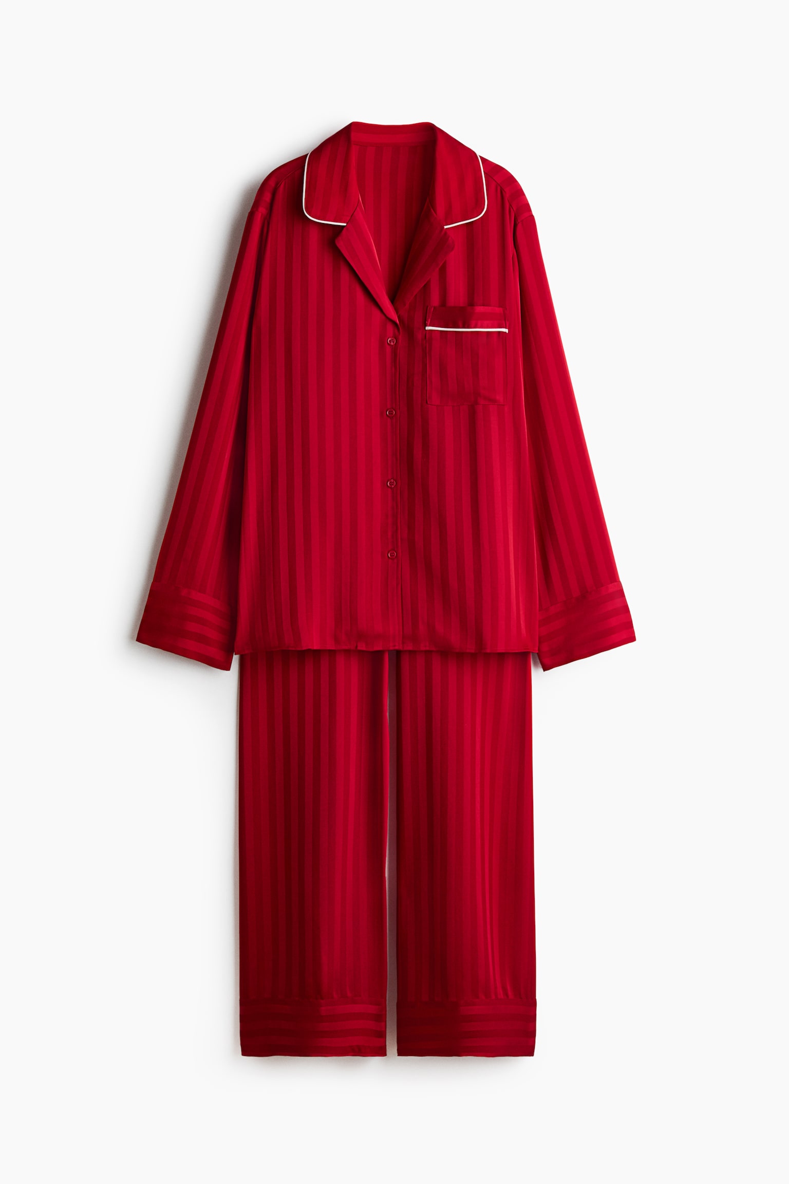 Satin pyjamas - Red