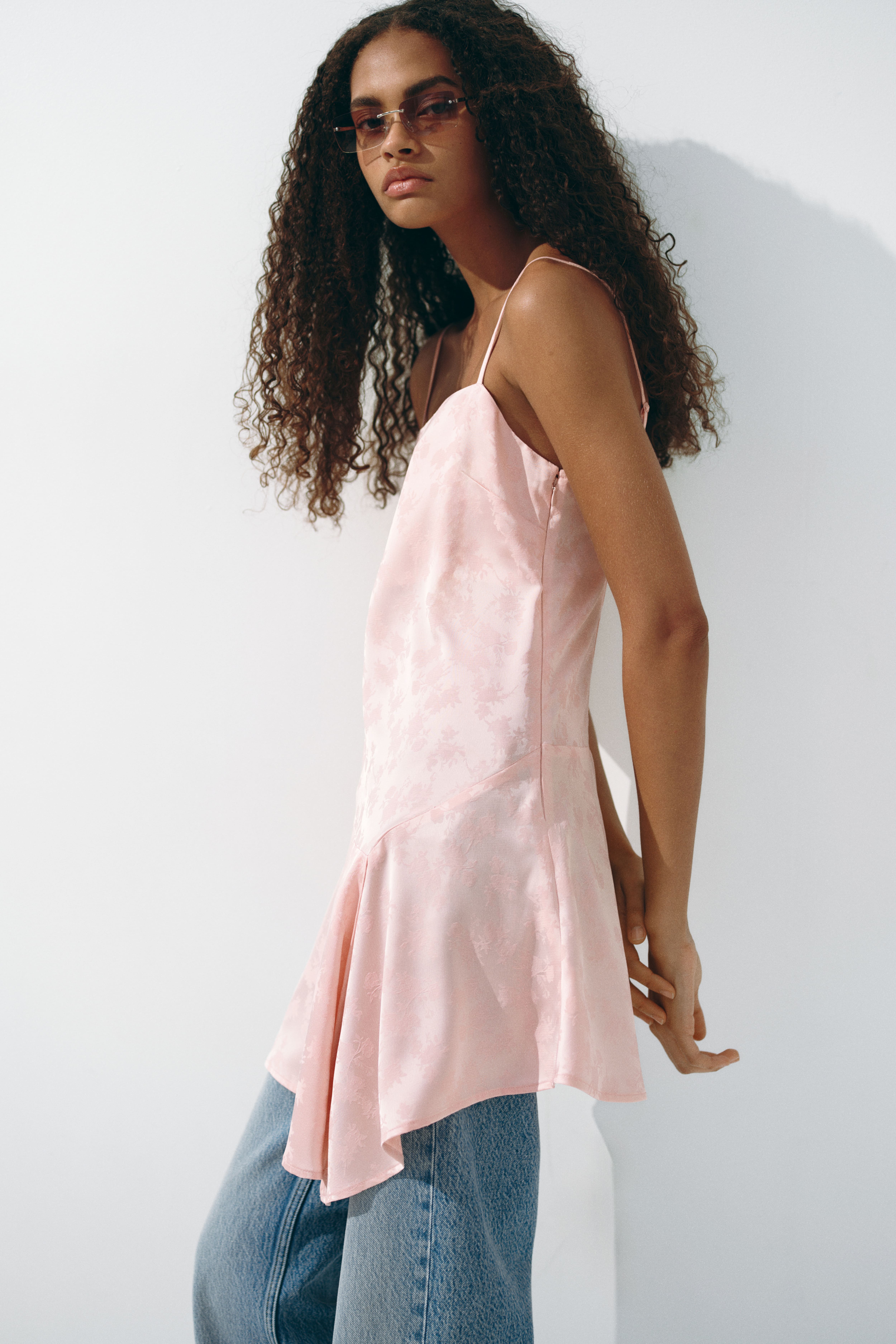Satin Strappy Dress