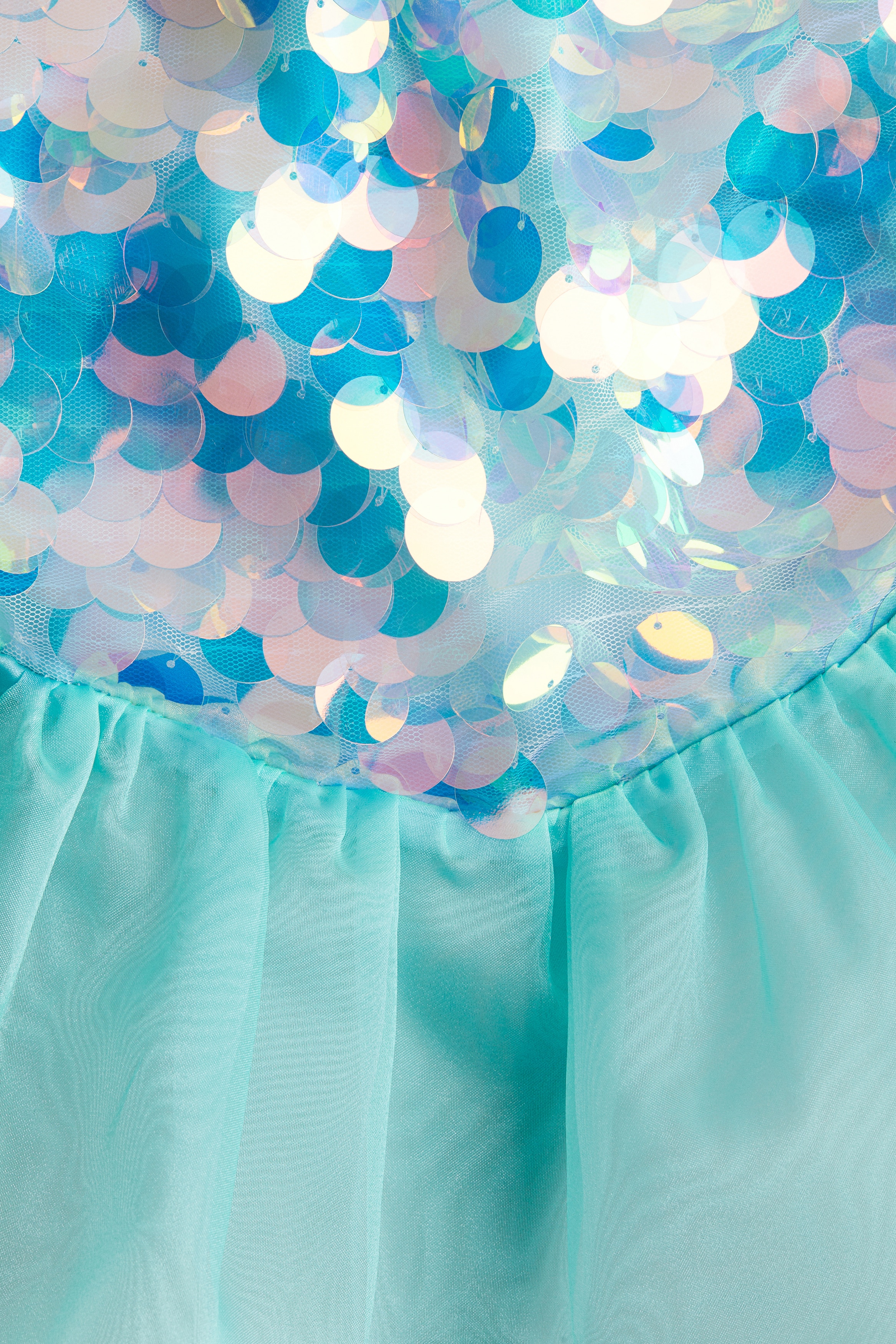 iridescent mermaid prom dress Iridescent Sequin Mermaid Long Sleeve Tailor Made Prom Dress