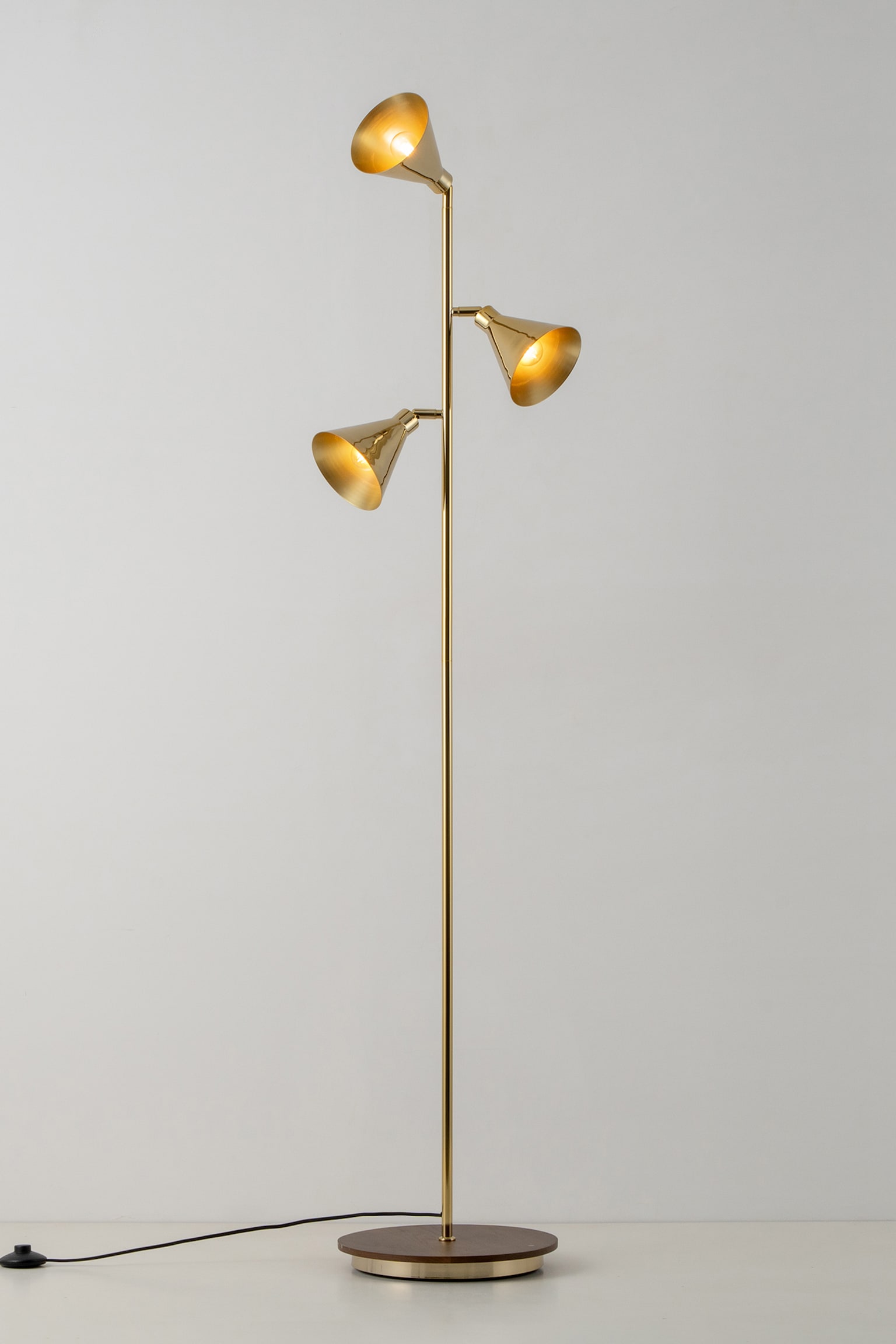 Cone Floor Lamp - Gold - 1