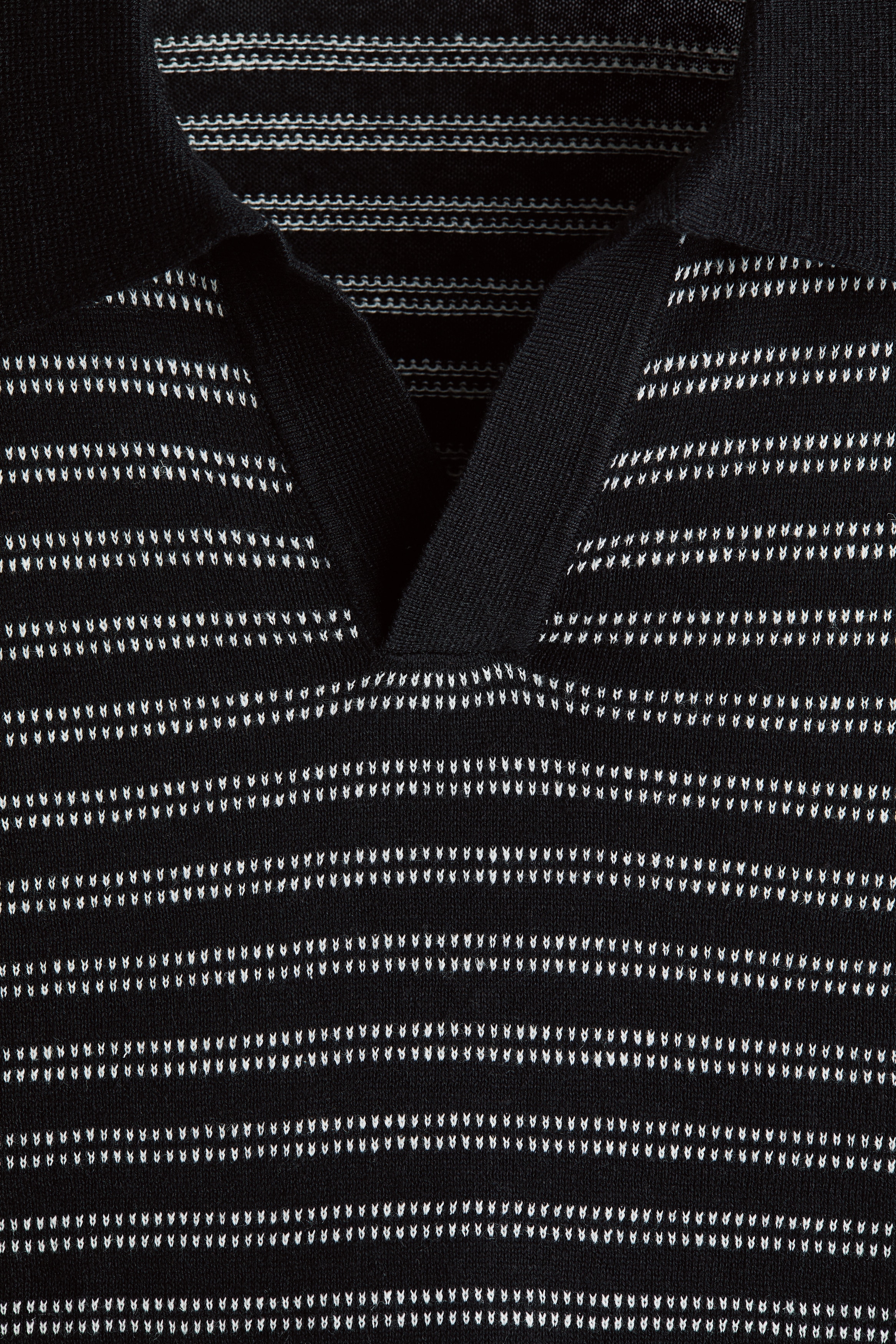 Regular Fit Linen-blend polo shirt