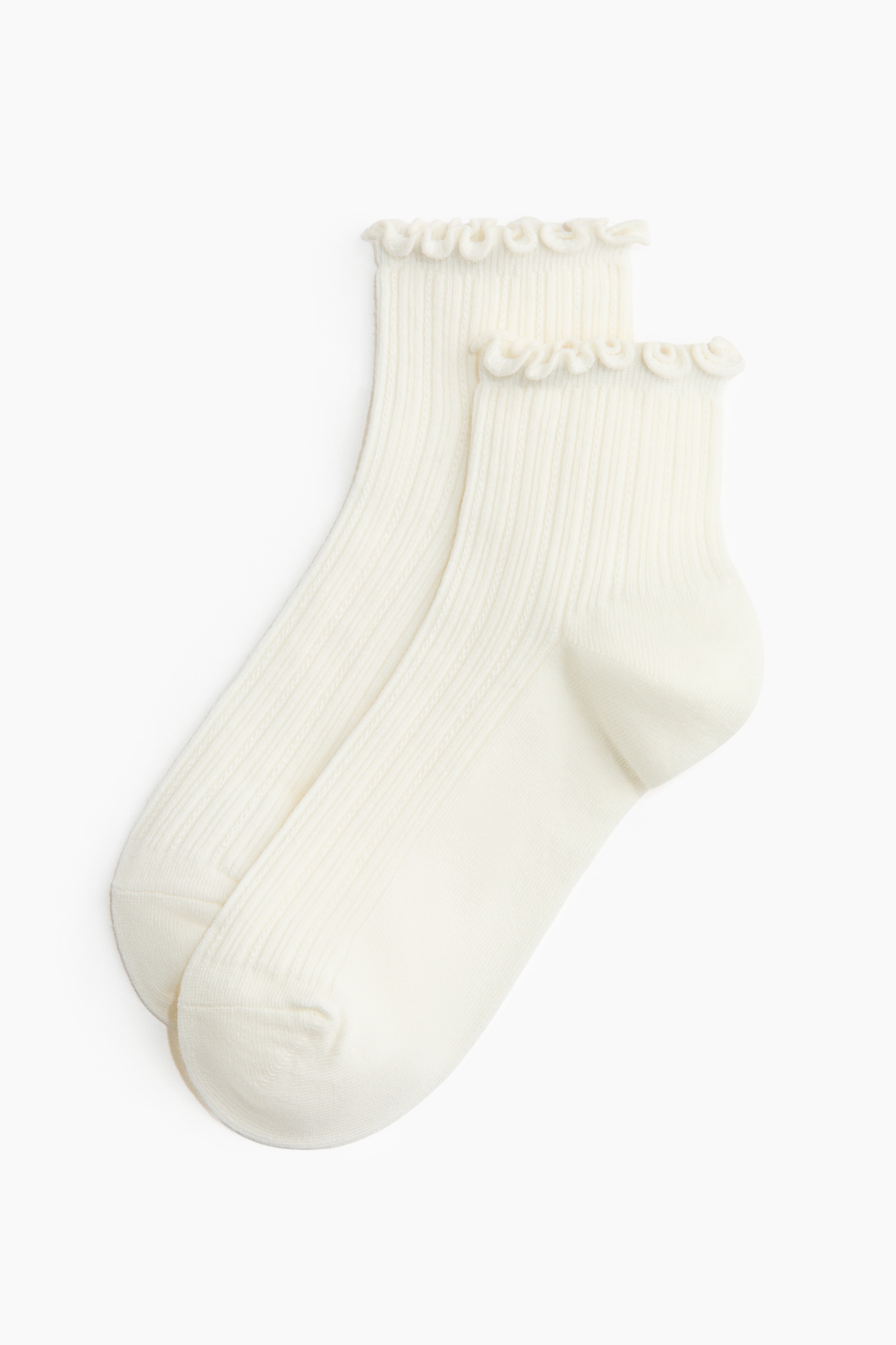 Mcool Mary - Calcetines de algodón con volantes para mujer, estilo