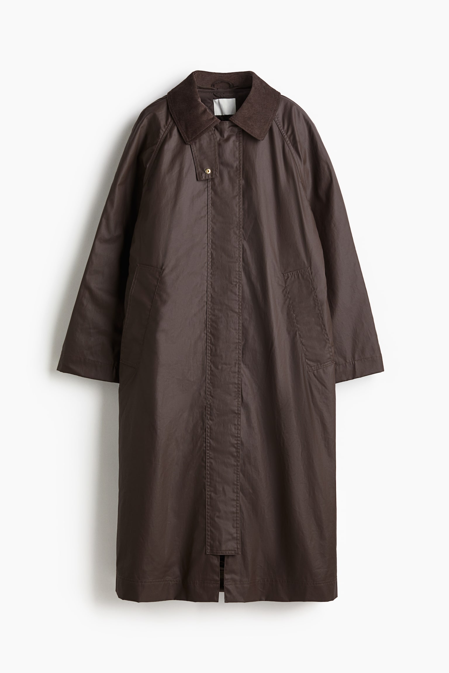 Waxed coat - Dark brown/Black - 2