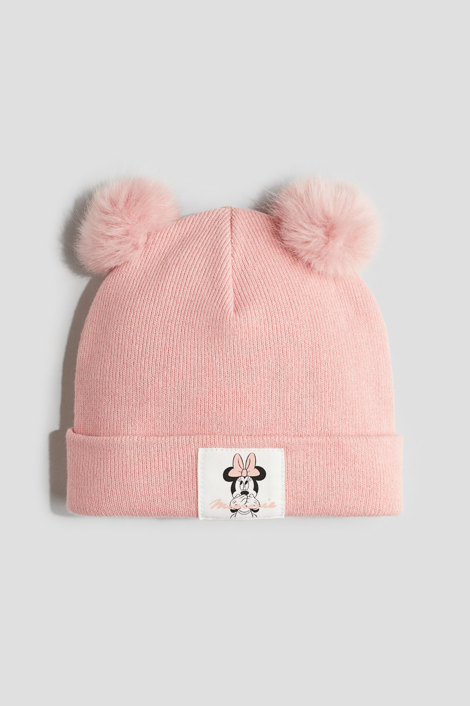 Gorro com aplicações - Rosa/Minnie/Preto/Rato Mickey - 1